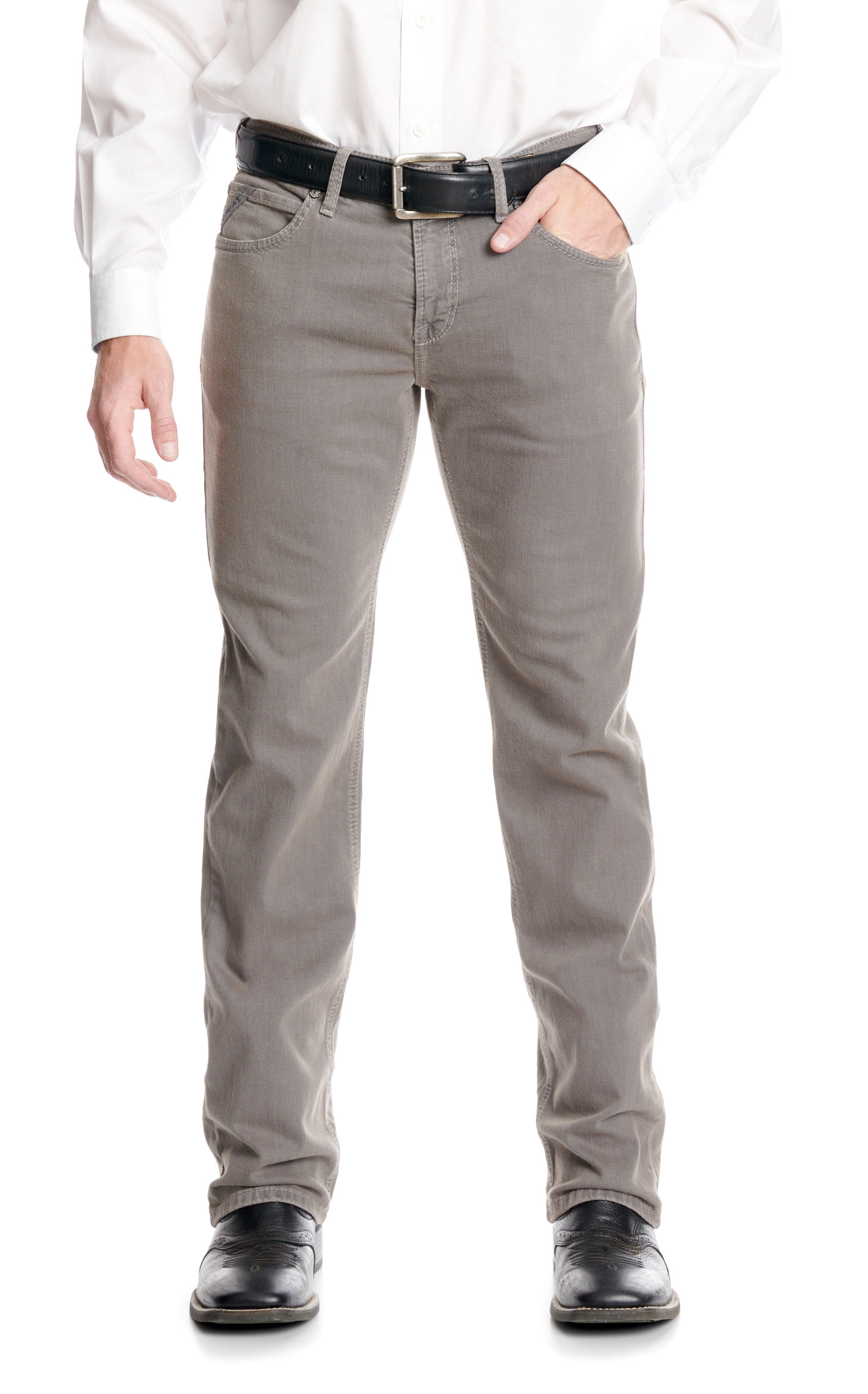 Ariat Men's M7 Hansen Fossil Slim Fit Straight Leg Jeans - Image 1