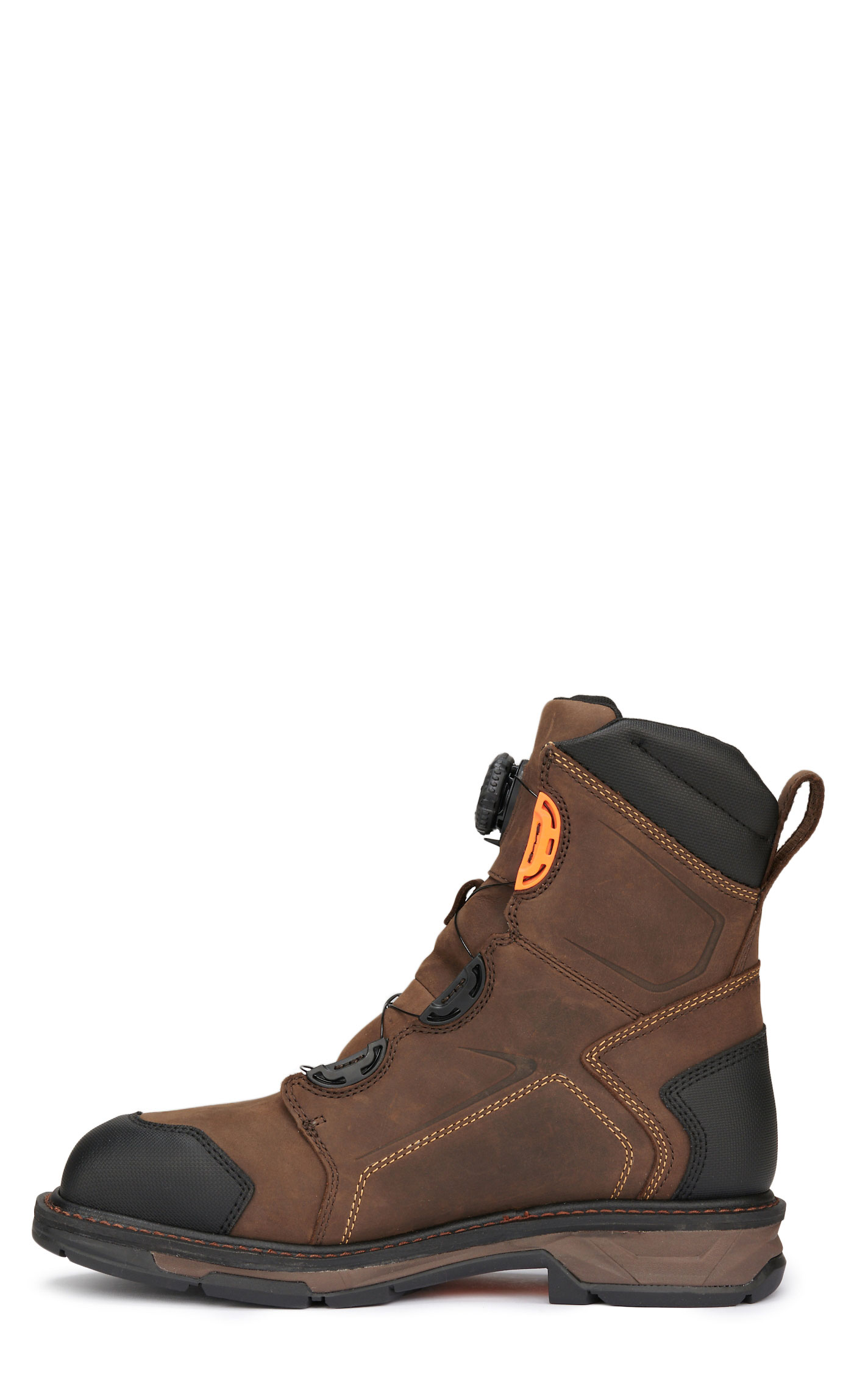 Ariat Men's WorkHog XT Brown BOA Fit Waterproof Square Composite Toe 8\