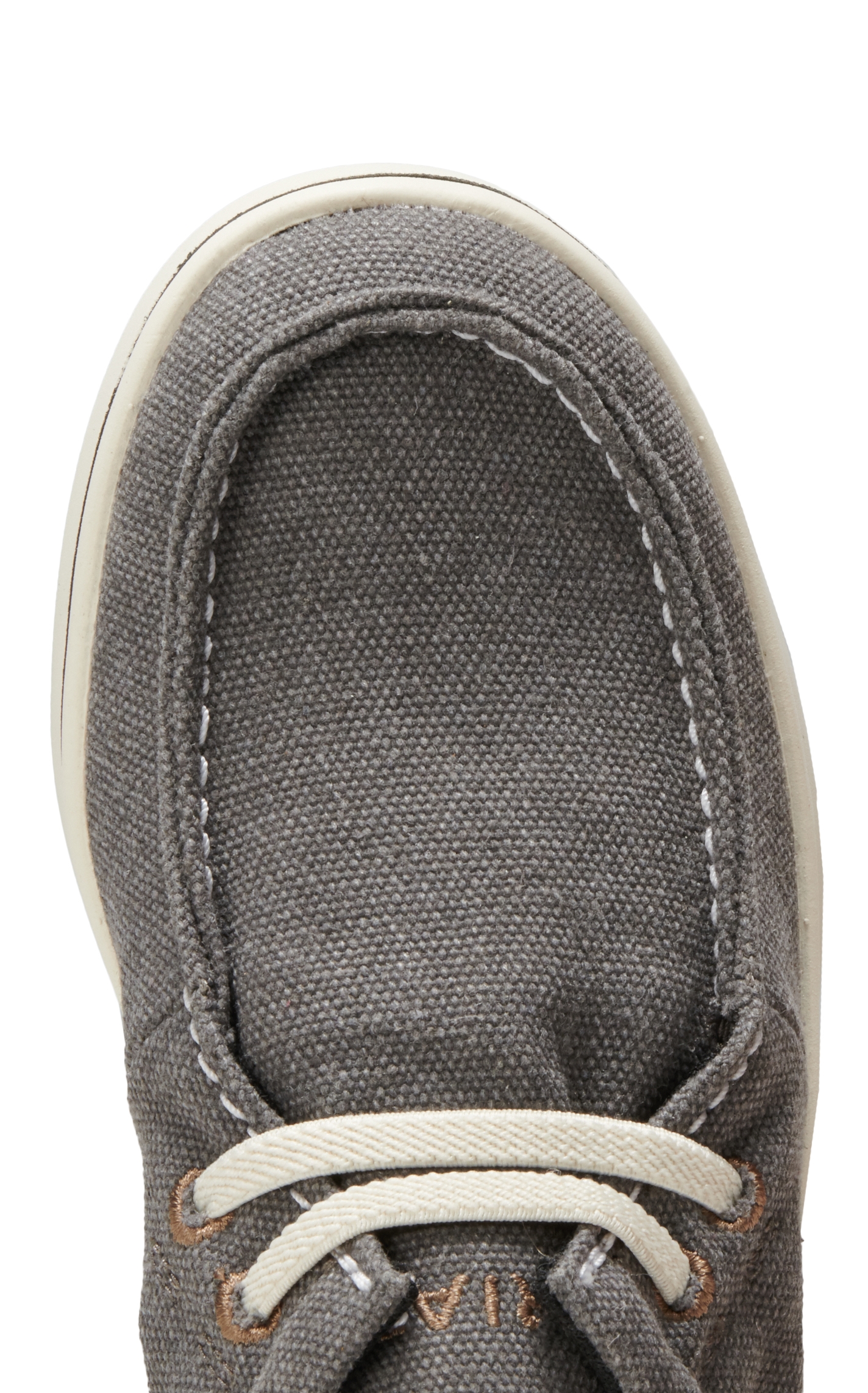 Ariat Youth Hilo Washed Black Canvas Lace Up Casual Shoes - Image 1