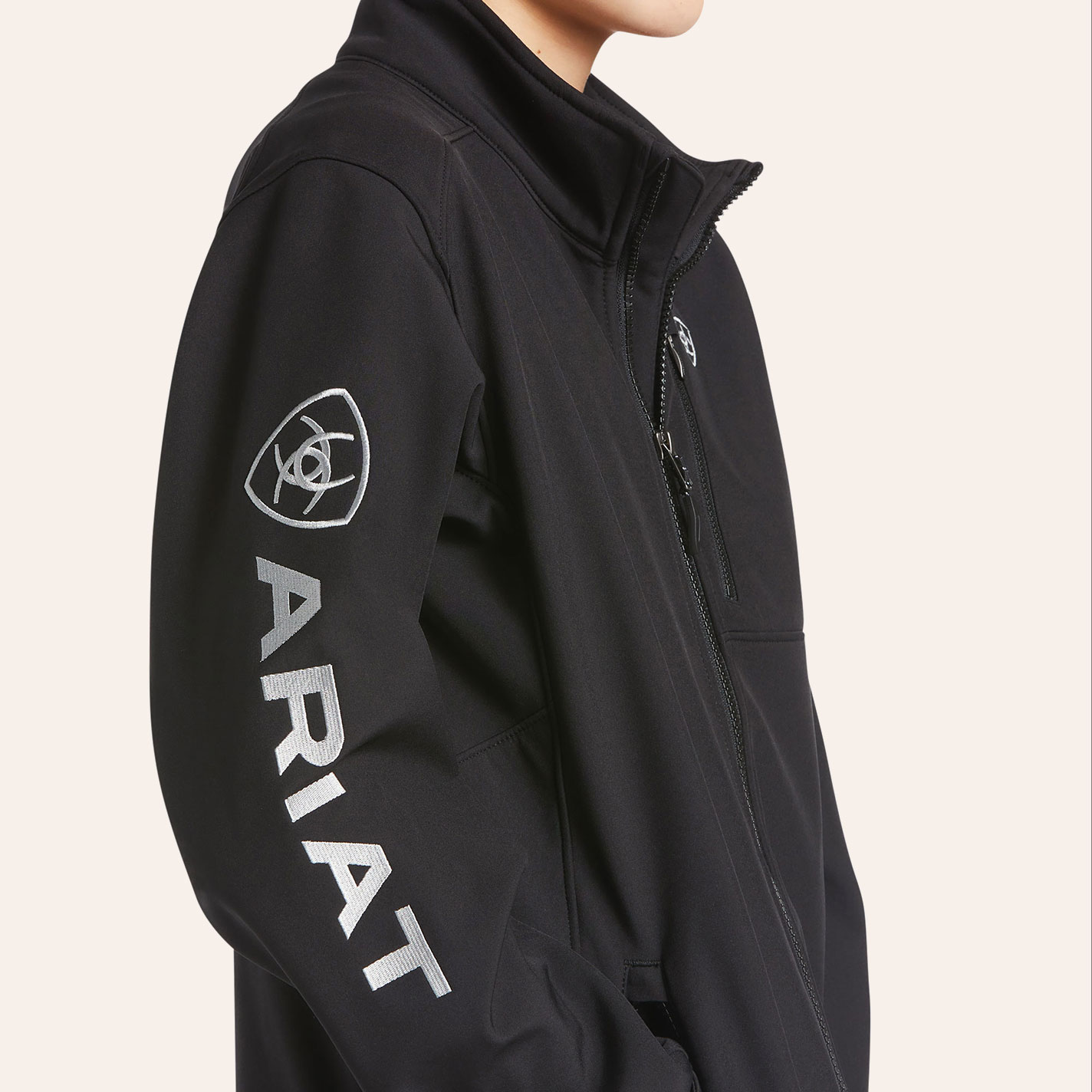 Ariat Youth Black Long Sleeve Jacket - Image 1