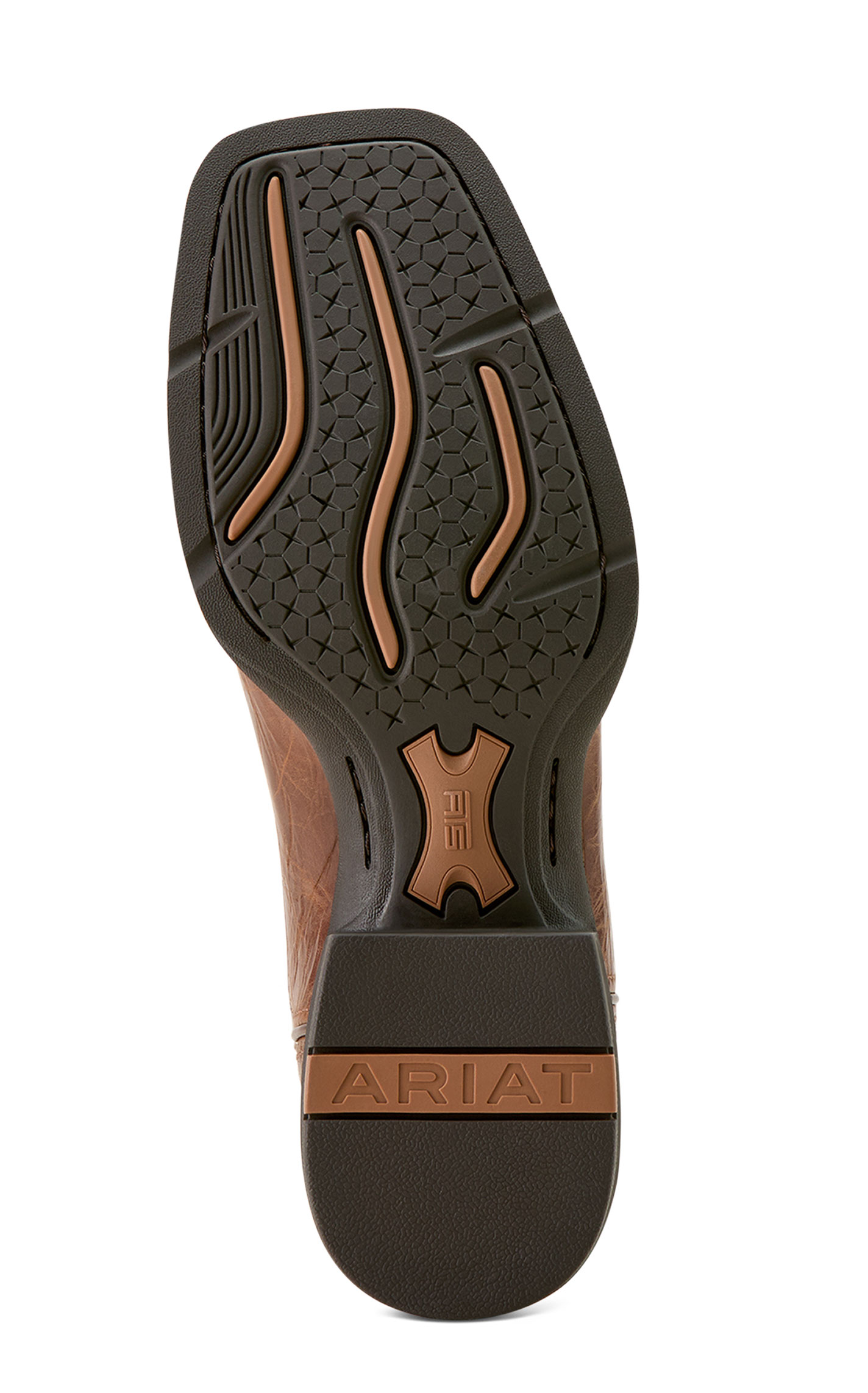 Ariat Men's Rich Coffee Sport Wide Square Toe Cowboy Boots - Image 1