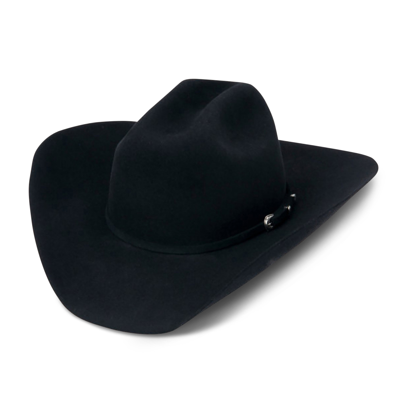 Cavender's Ranch Collection Black 5X Felt Cowboy Hat - Image 1