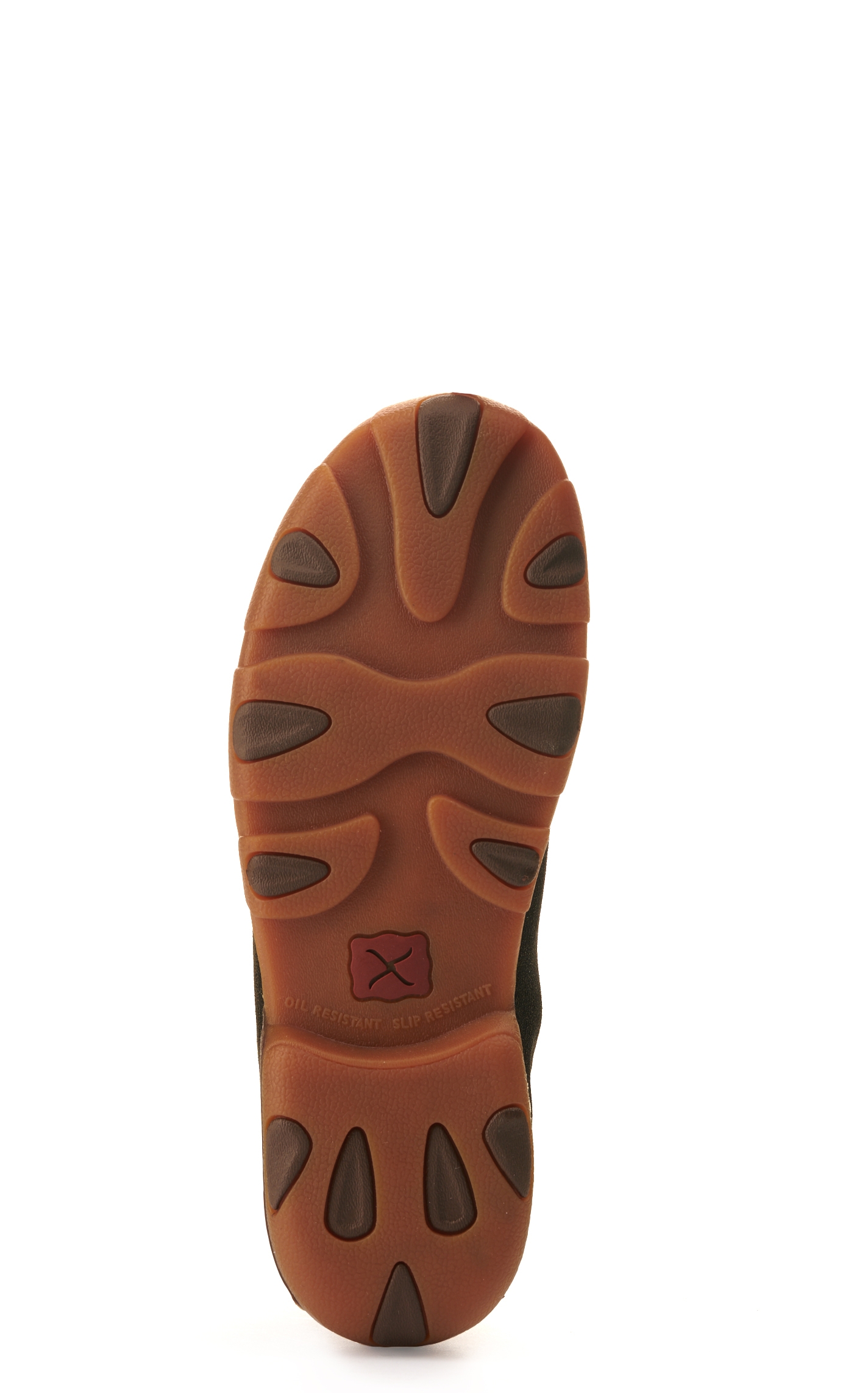 Twisted X Men's Brown Black Moc Toe Chukka Driving Lace Up Casual Shoe - Image 1