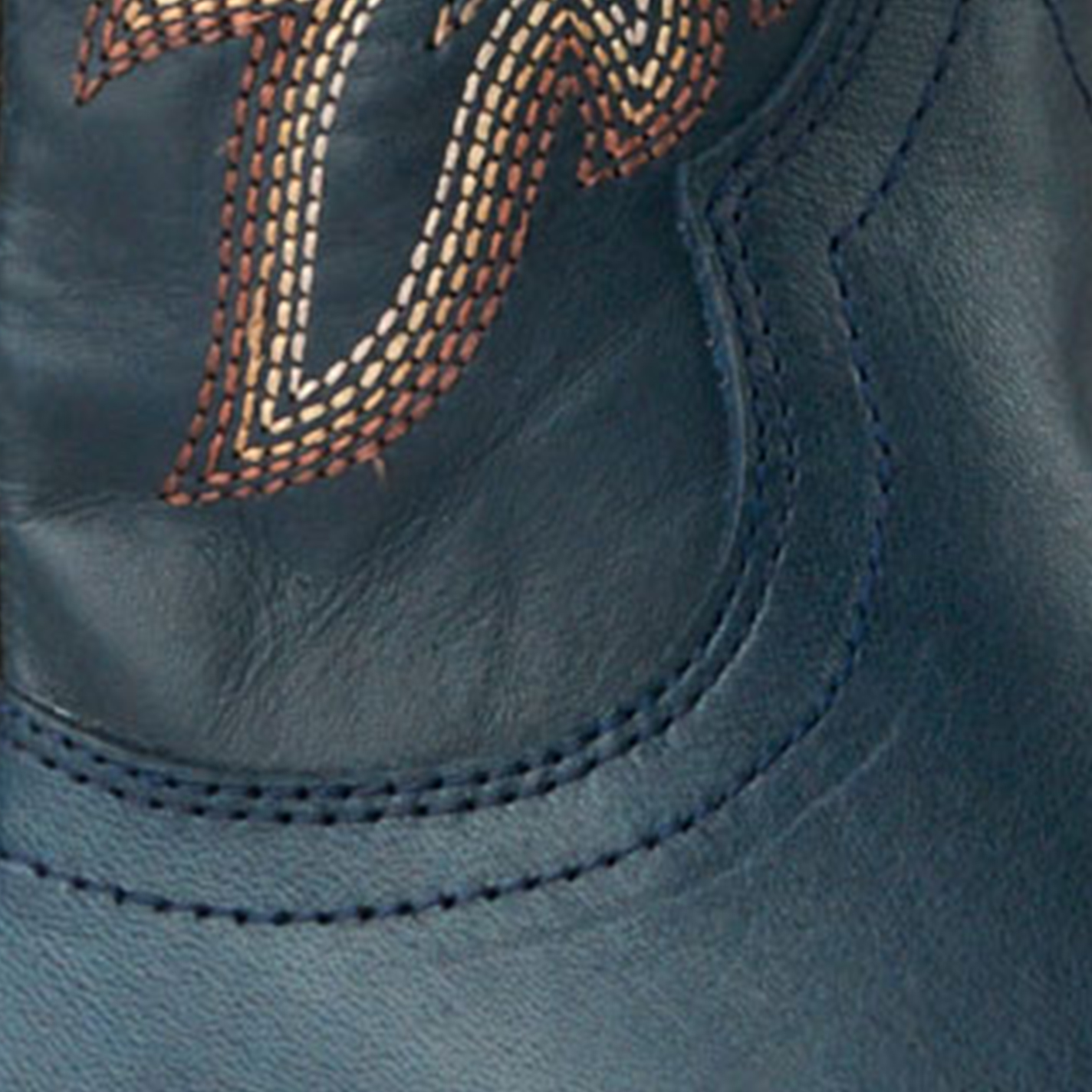 Ariat Women's Belle Navy StretchFit Round Toe Tall Cowboy Boots - Image 1