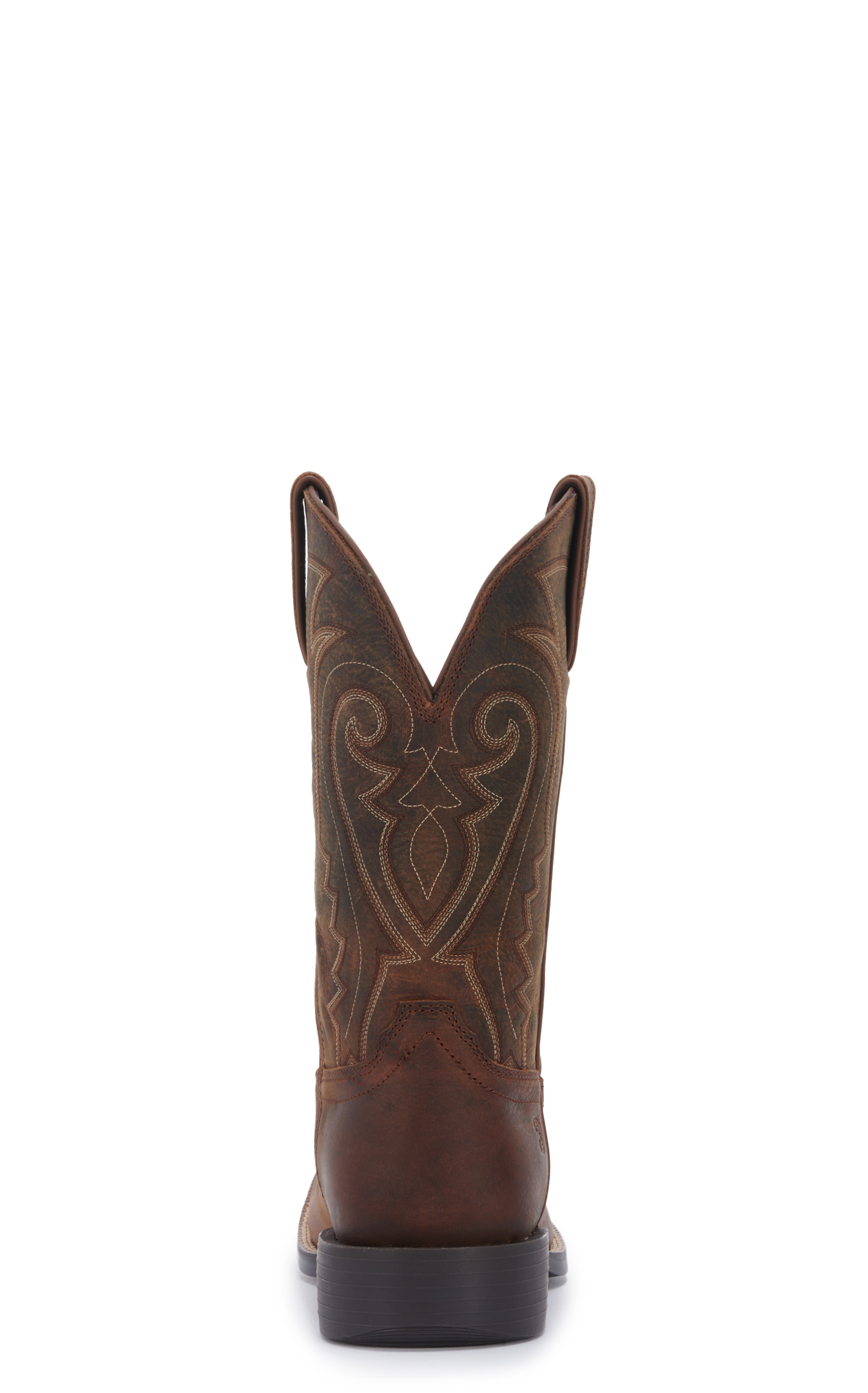 Durango Men's Westward Prairie Brown Wide Square Toe Cowboy Boots - Image 1