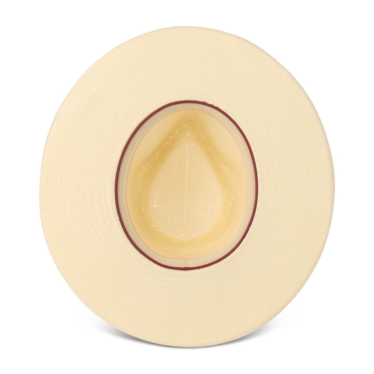 Rockin C Women's Natural Curl Brim Wooden Bead Trim Western Hat - Image 1
