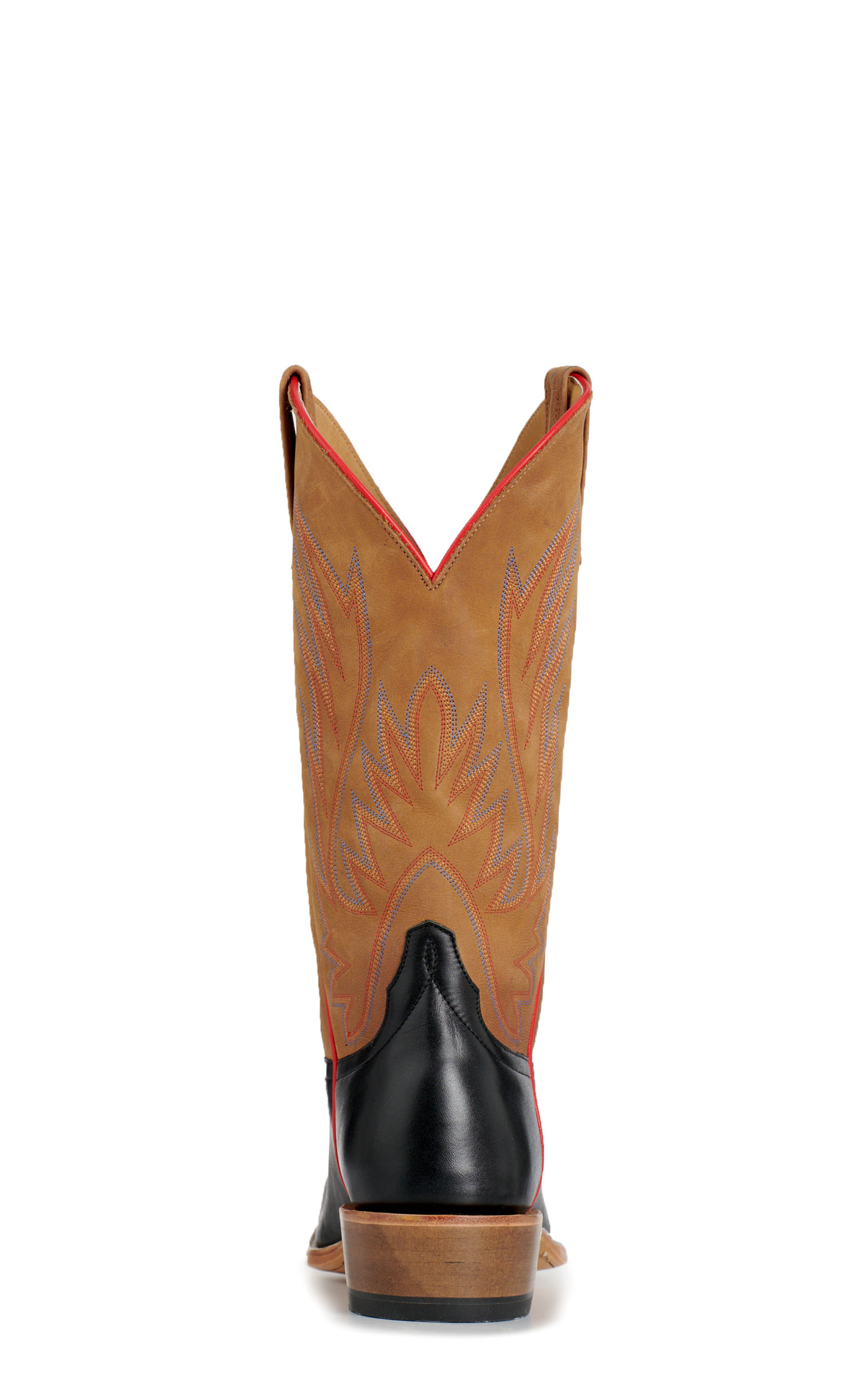 Anderson Bean Men's Horsepower Black & Copper Madcat Leather Snip Toe Cowboy Boots - Image 1