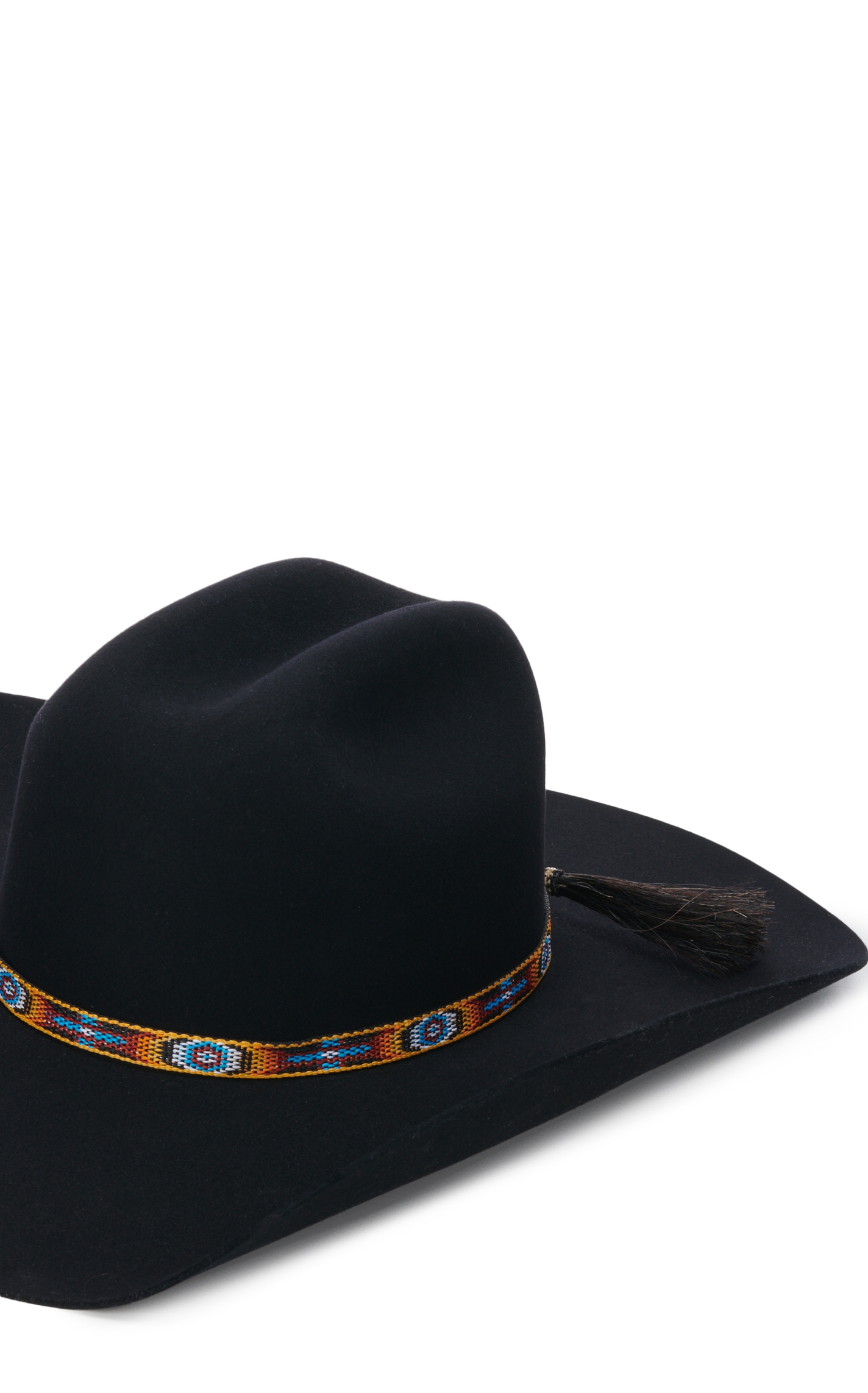 Twister Multi-Colored Aztec Ribbon with Tassel Hat Band - Image 1