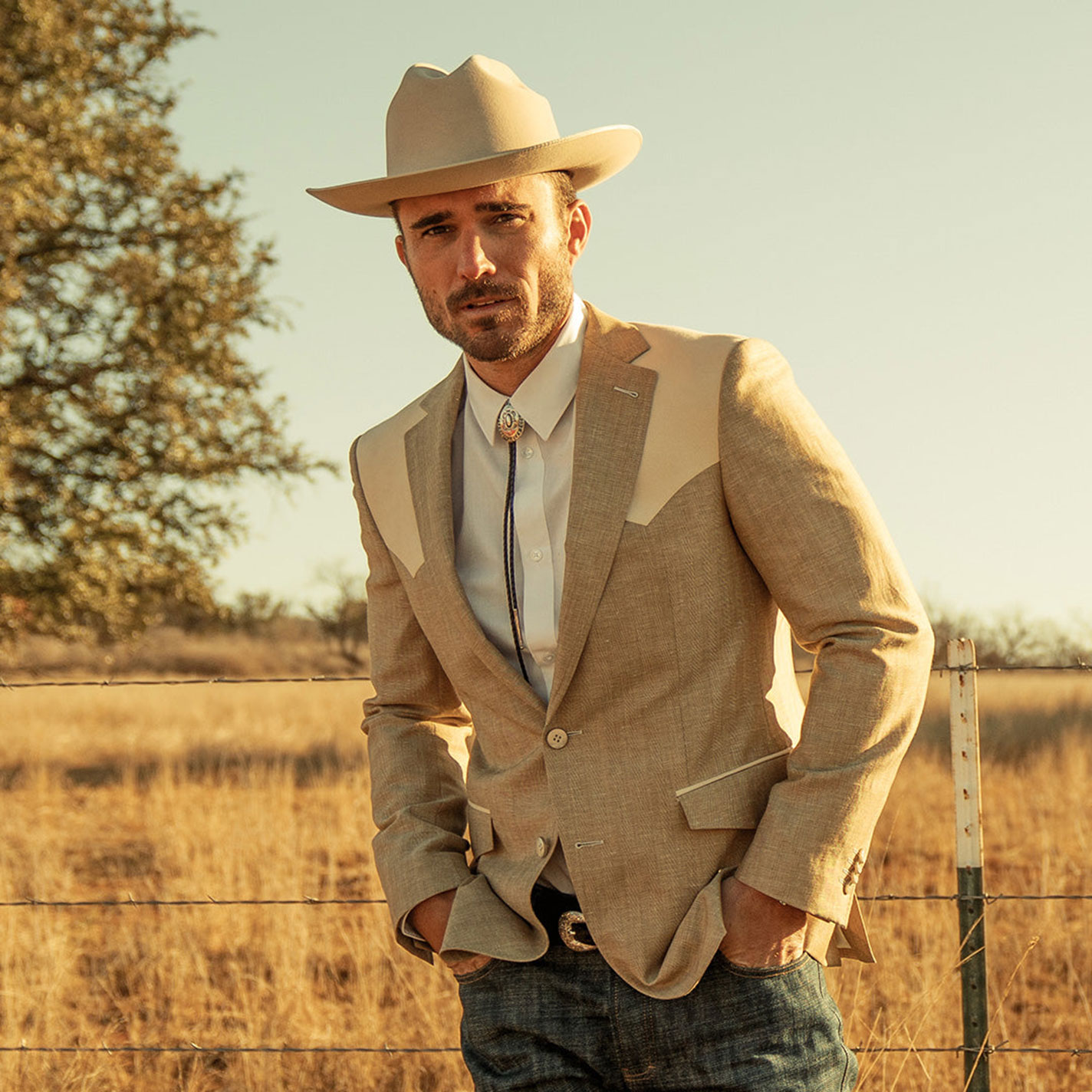 Stetson 6X Open Road Silverbelly Felt Cowboy Hat - Image 1
