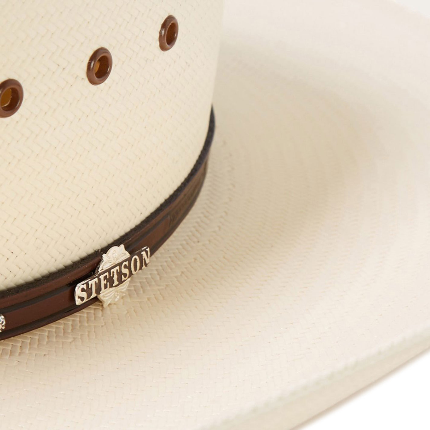 Stetson 10X Llano Straw Cowboy Hat - Image 1