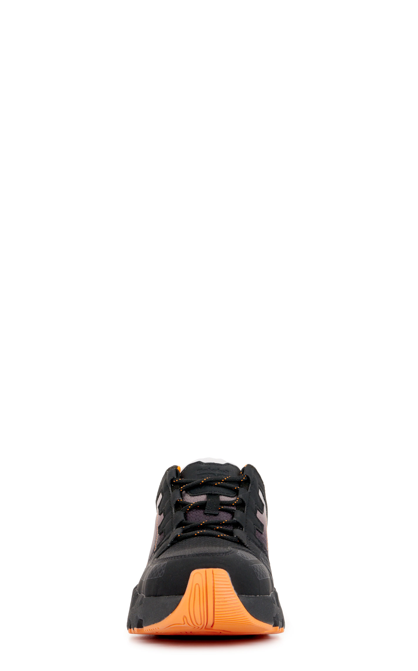 Timberland PRO Men's Powertrain Black and Gray Round Composite Toe Lace Up Work Shoe - Image 1