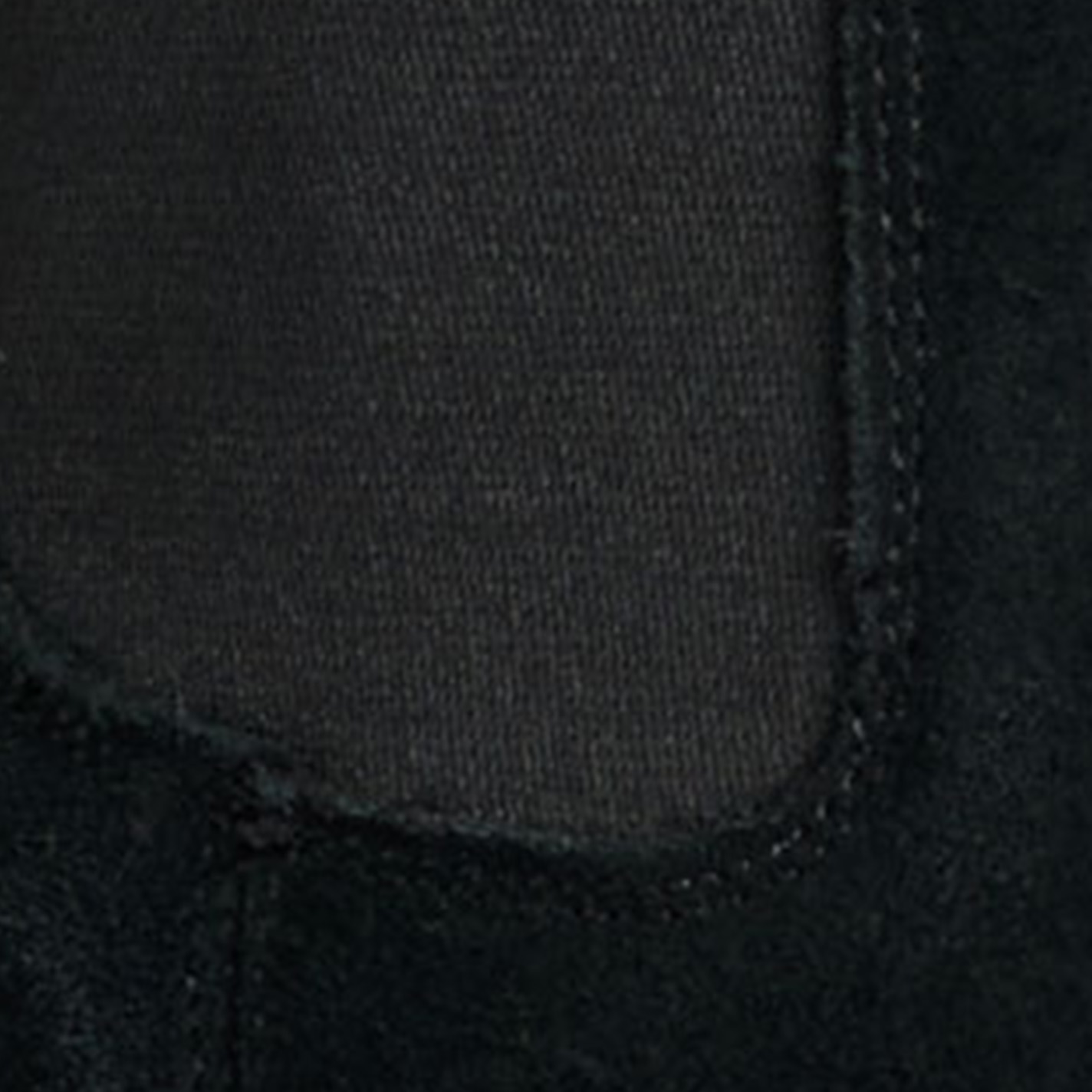 Anderson Bean Women's Macie Bean Black Suede Square Toe Wedge Booties - Image 1