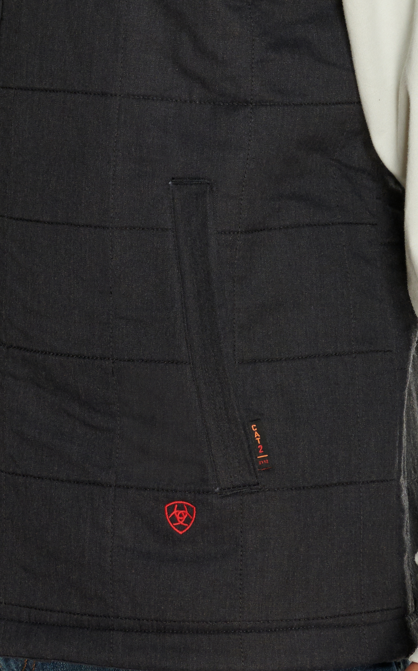 Ariat Men's Black FR 15OZ CAT3 Insulated Work Vest - Image 1