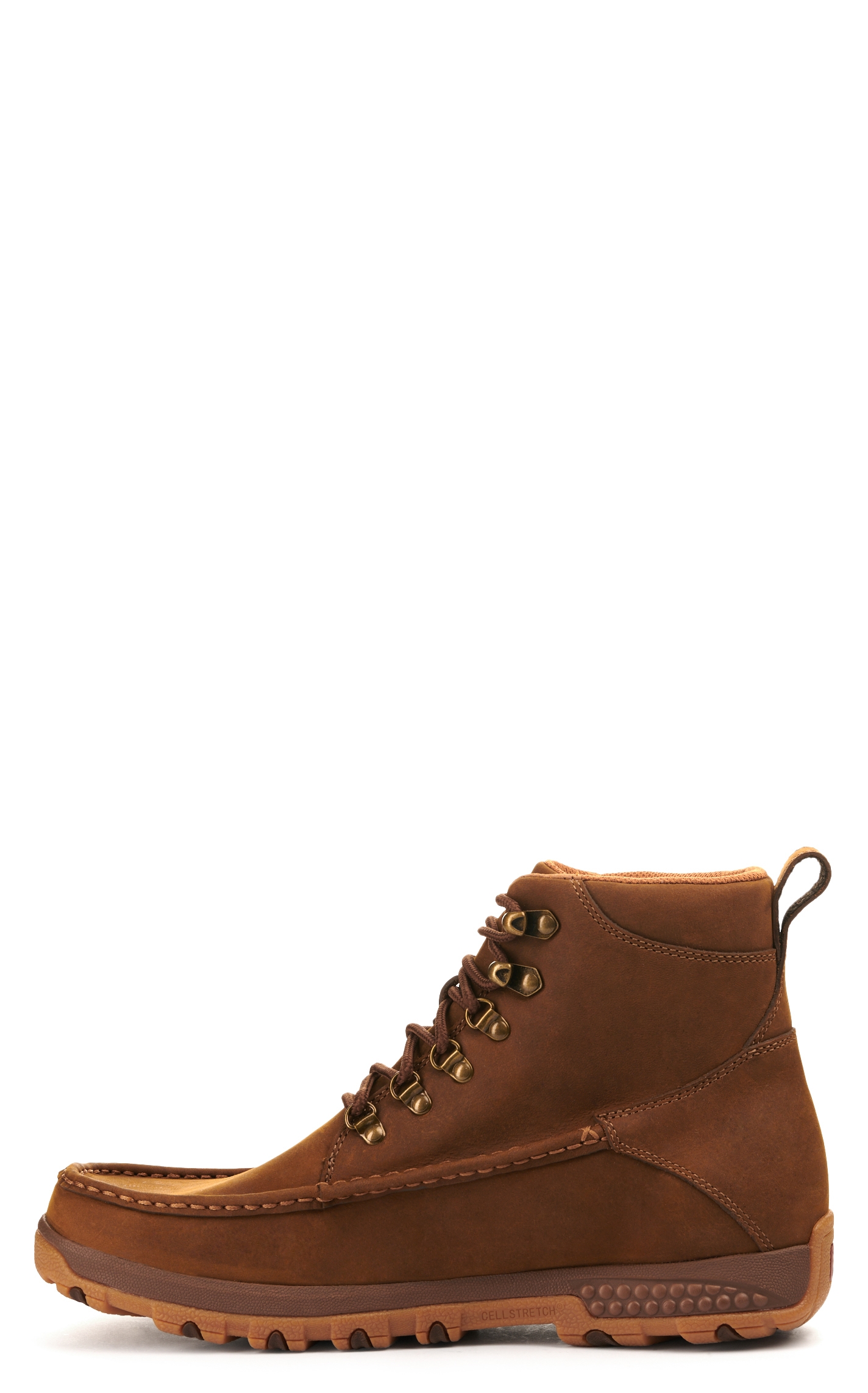 Twisted X Men's Distressed Saddle Brown Hiker Lace Up Casual Shoes - Image 1