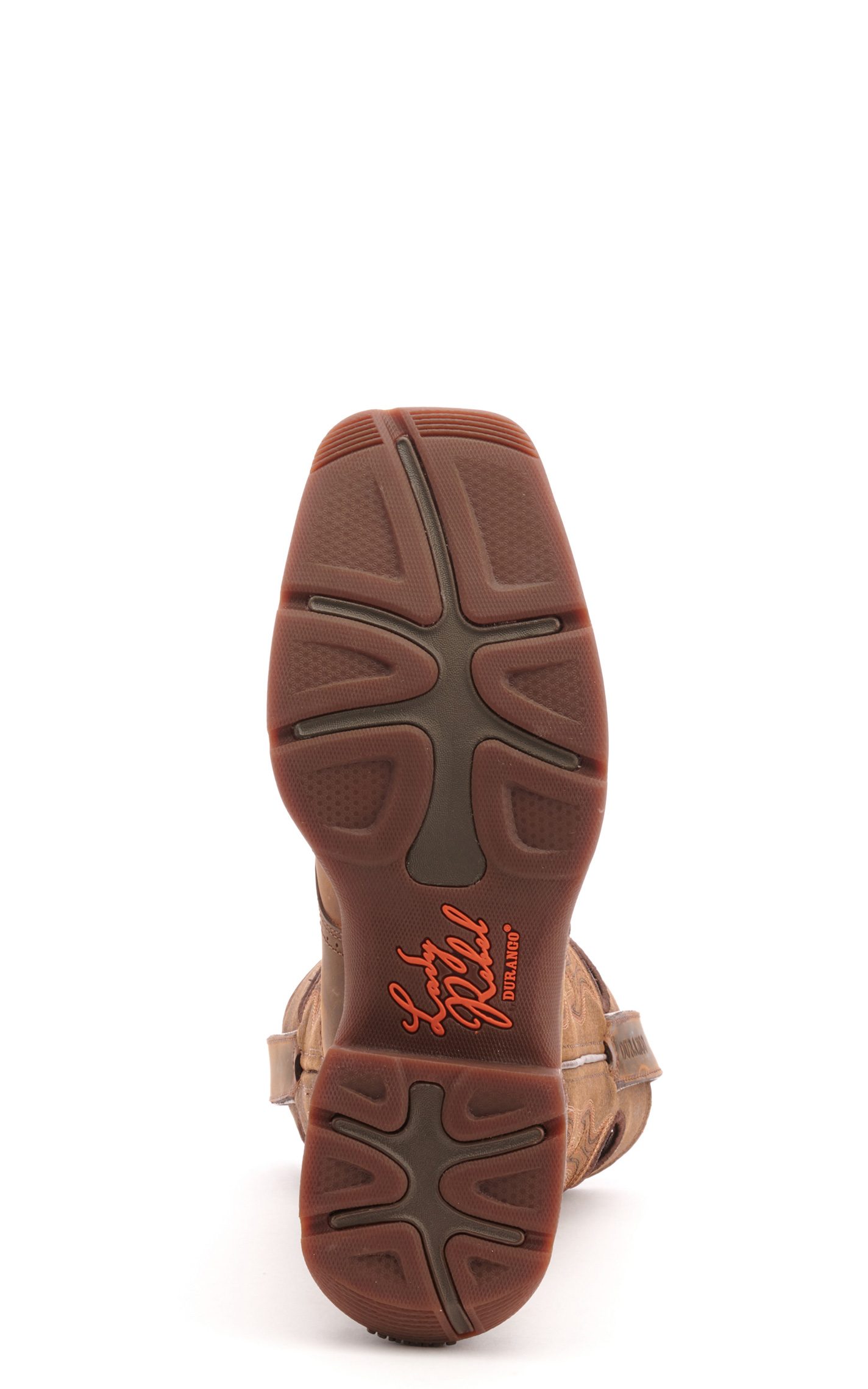 Durango Women's Rebel Trail Brown Wide Square Toe Cowboy Boots - Cavender's Exclusive - Image 1