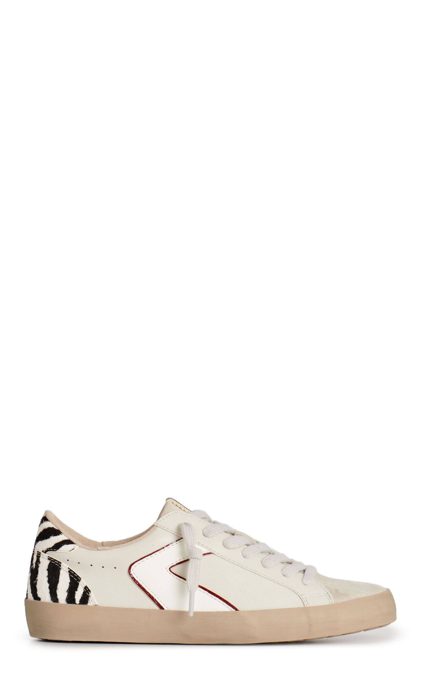 Shushop Women’s Robbie Light Gray and Zebra Print Almond Toe Casual Shoes - Image 1
