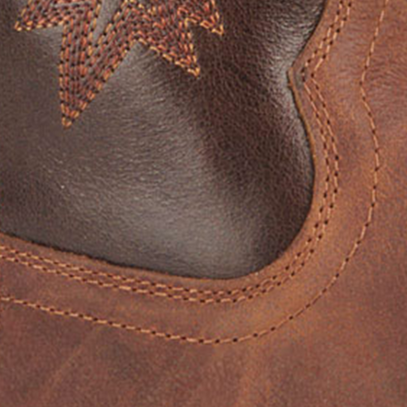 Ariat Men's Sport Stratten Sorrel Crunch and Bitter Brown Wide Round Toe Cowboy Boots - Image 1