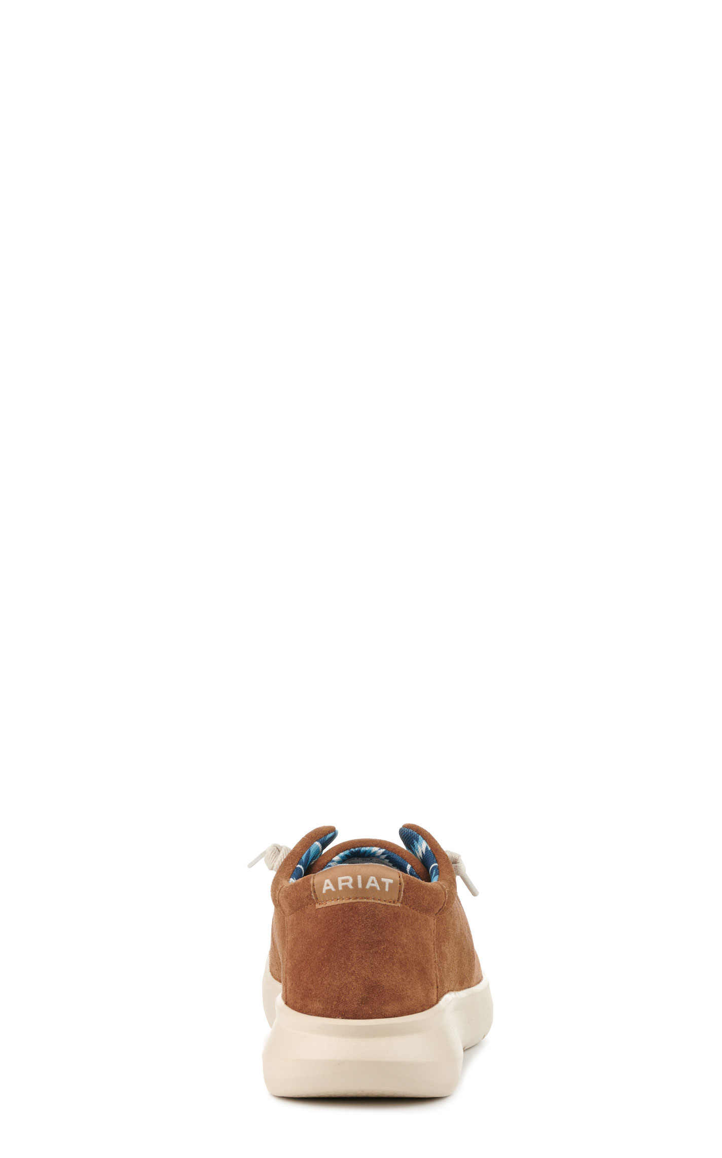 Ariat Men's Hilo Chestnut Suede Moc Toe Casual Shoes - Image 1