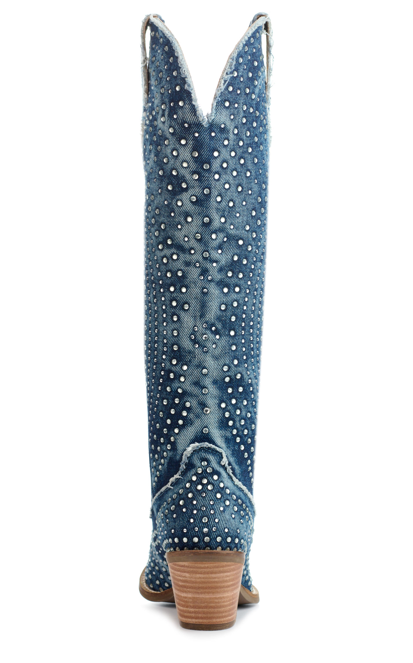 Dingo Women's Honky Tonk Honey Rhinestone Snip Toe Tall Boots - Image 1