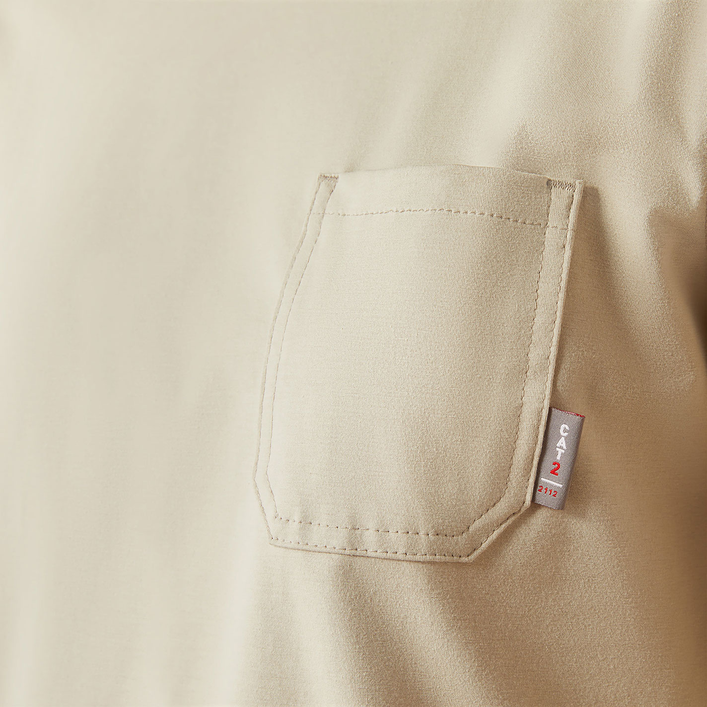 Ariat Women's Latte Logo Graphic Sleeve FR T-Shirt - Image 2