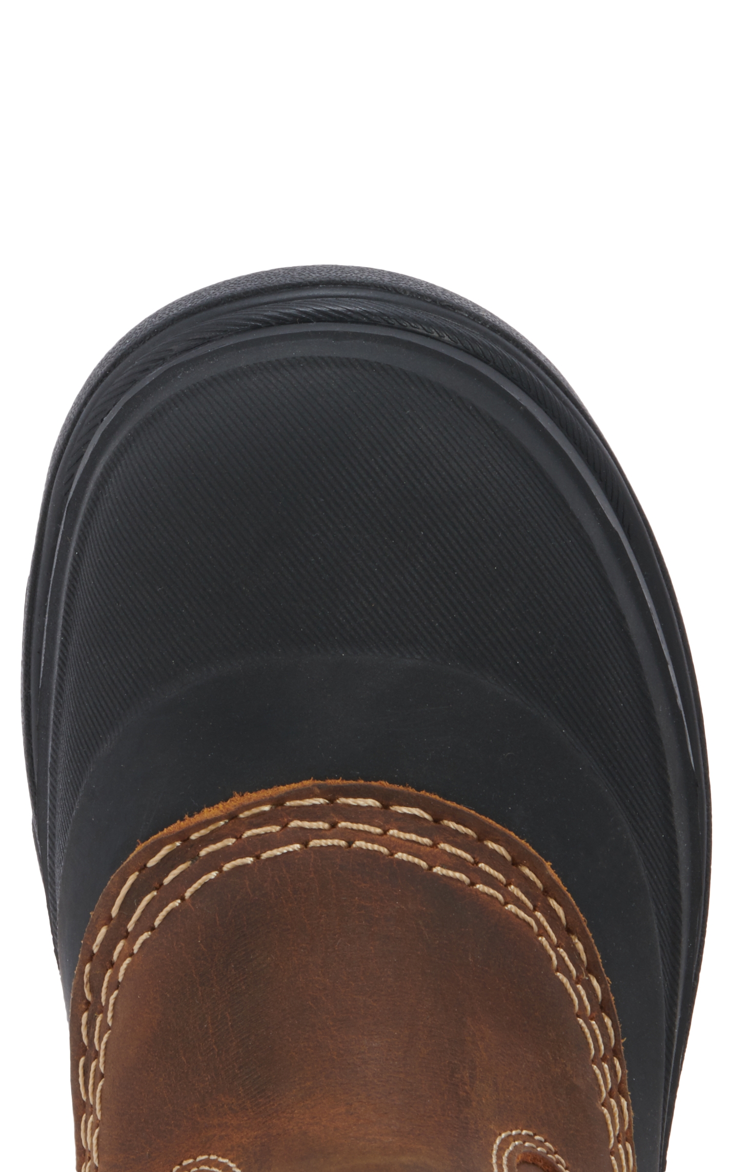 Georgia Youth Muddog Black and Brown Pull On Waterproof Boots - Image 1
