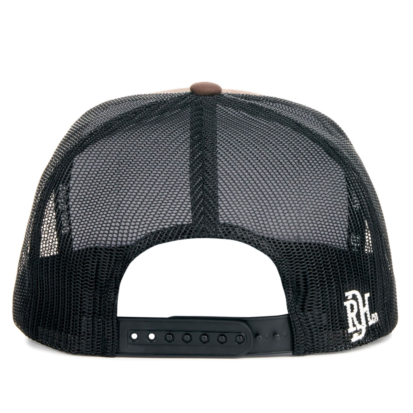 Red Dirt Hat Co. Men's Dark Chocolate & Black Aztec Logo Patch Cap - Image 1