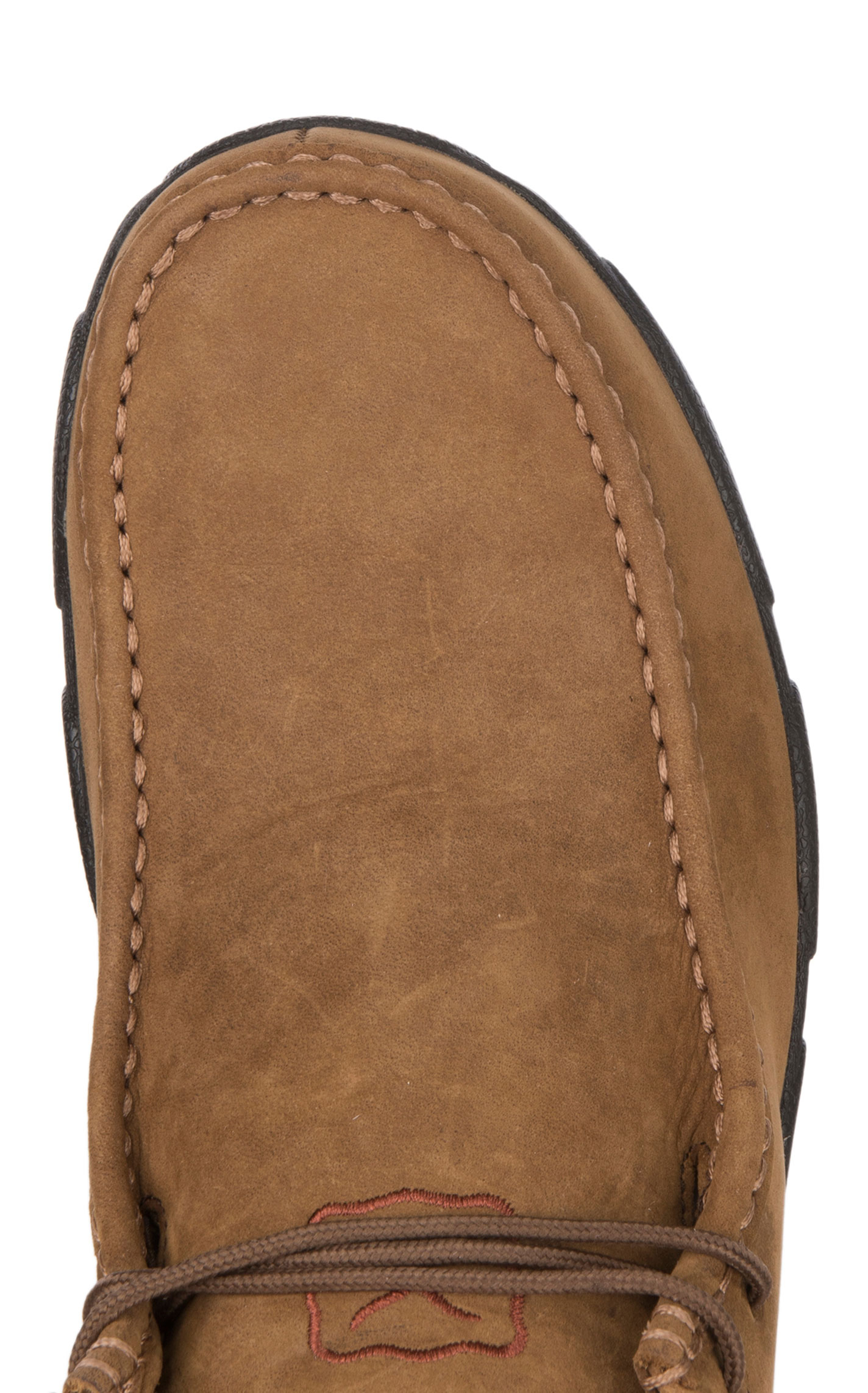 Twisted X Men's Distressed Saddle Chukka Driving Moc Steel Toe Work Shoe - Image 1
