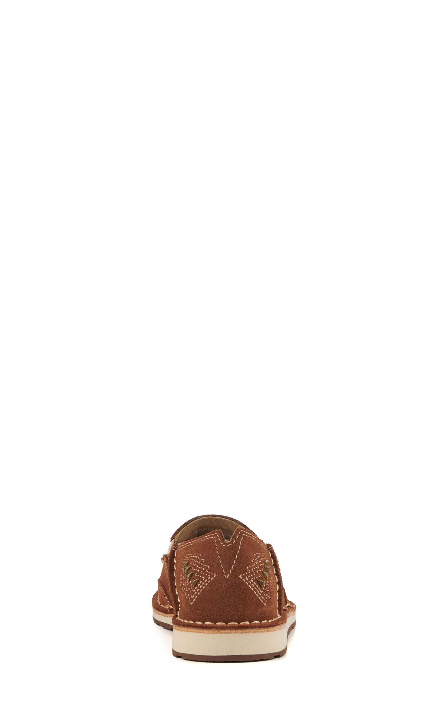 Ariat Women's Cruiser Ginger Suede with Gold Glitter Aztec Inlay Casual Shoes - Image 1
