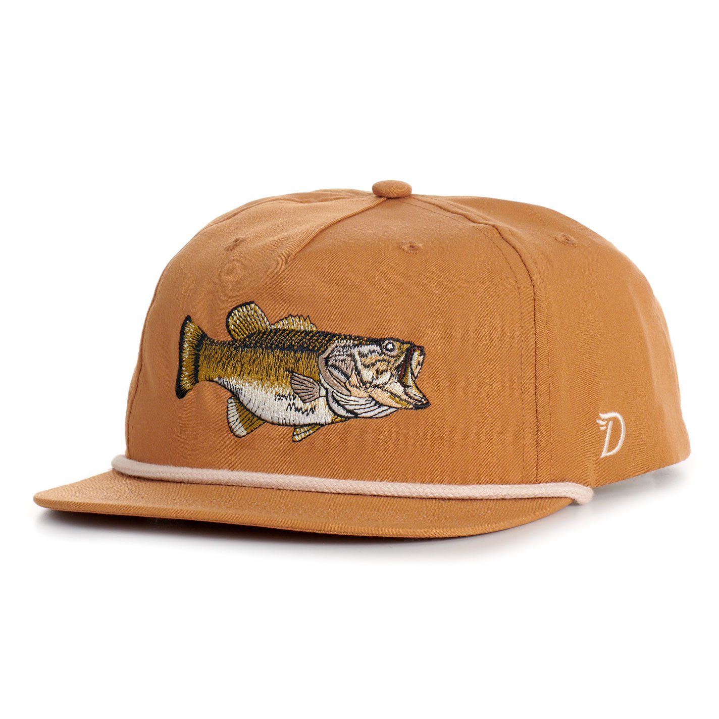 Duck Camp Pintail Brown Bass Flat Bill Cap - Image 1