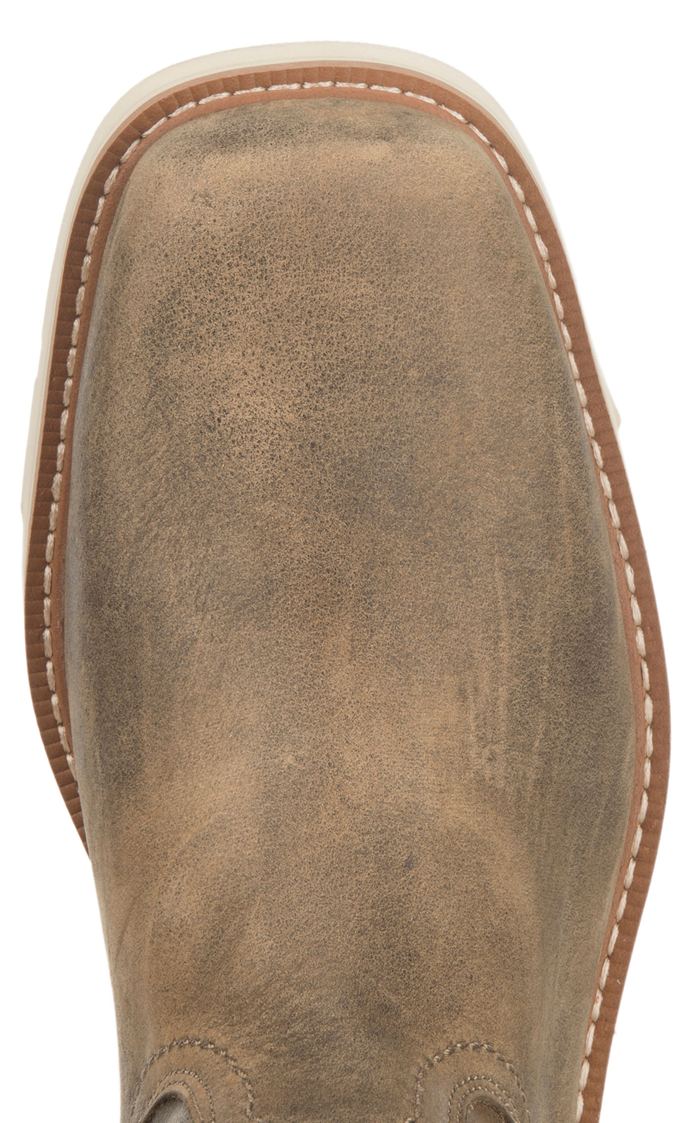 Ariat Men's Rambler Recon Brown Bomber Square Toe Wedge Outsole Cowboy Boots - Image 1