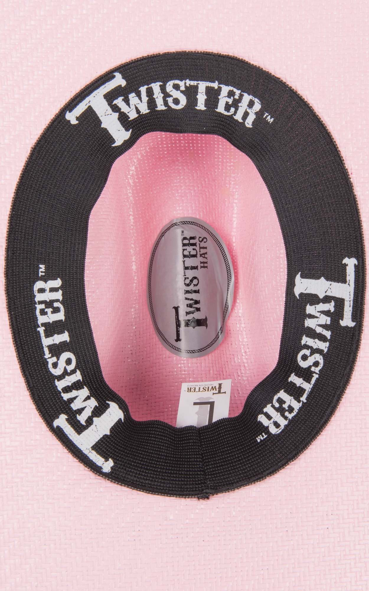 M&F Double S Girls' Pink Sancho Hat With Tiara - Image 1