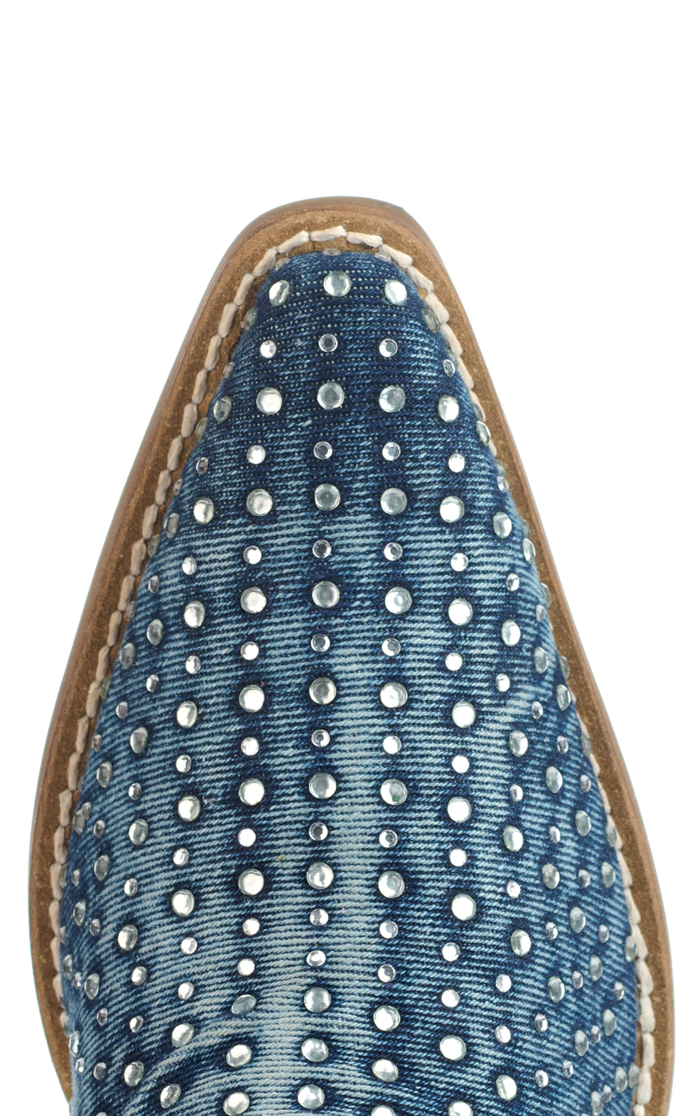 Dingo Women's Honky Tonk Honey Rhinestone Snip Toe Tall Boots - Image 1