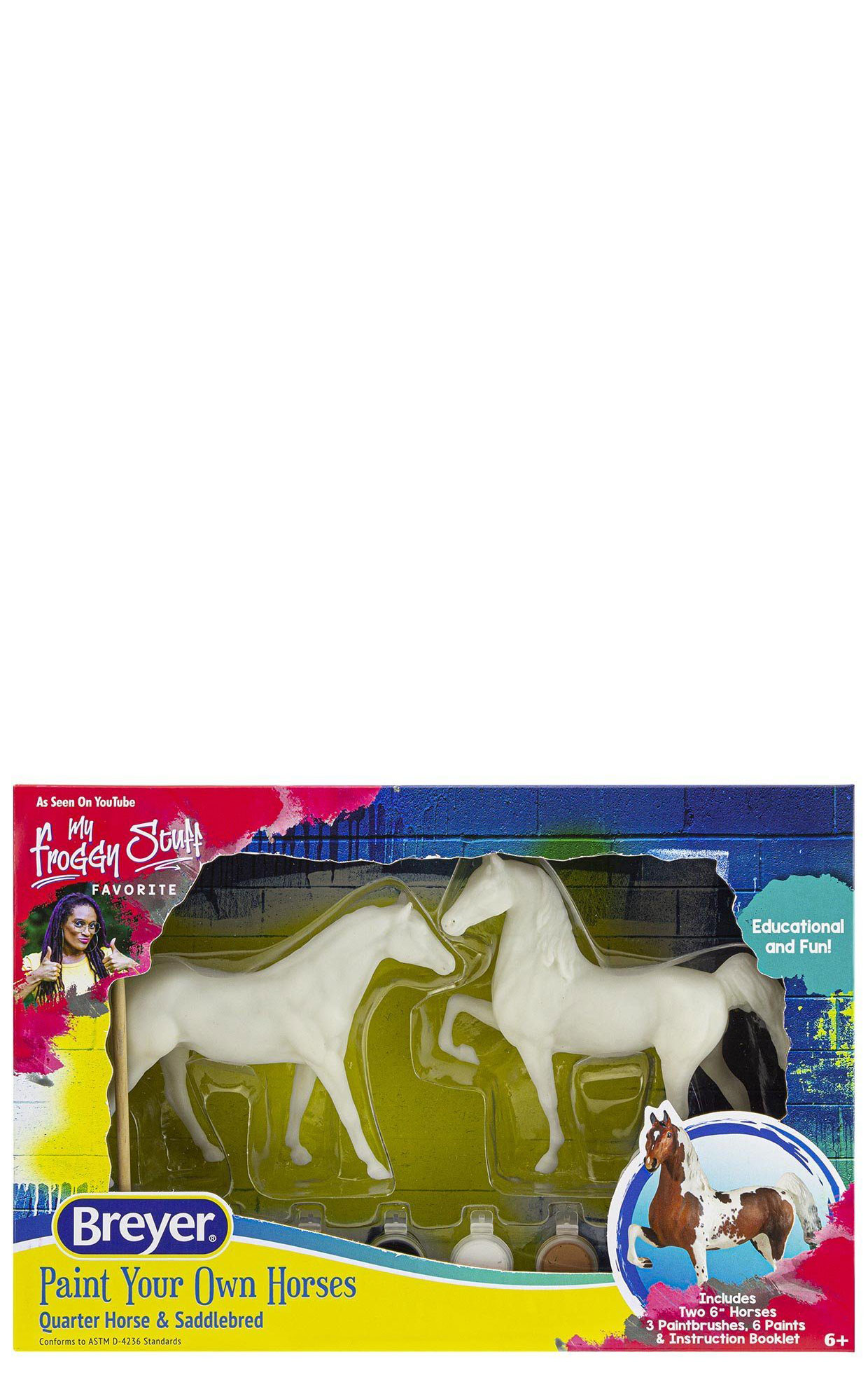Breyer Paint Your Own Horse Quarter Horse & Saddlebred Horse Toy - Image 1