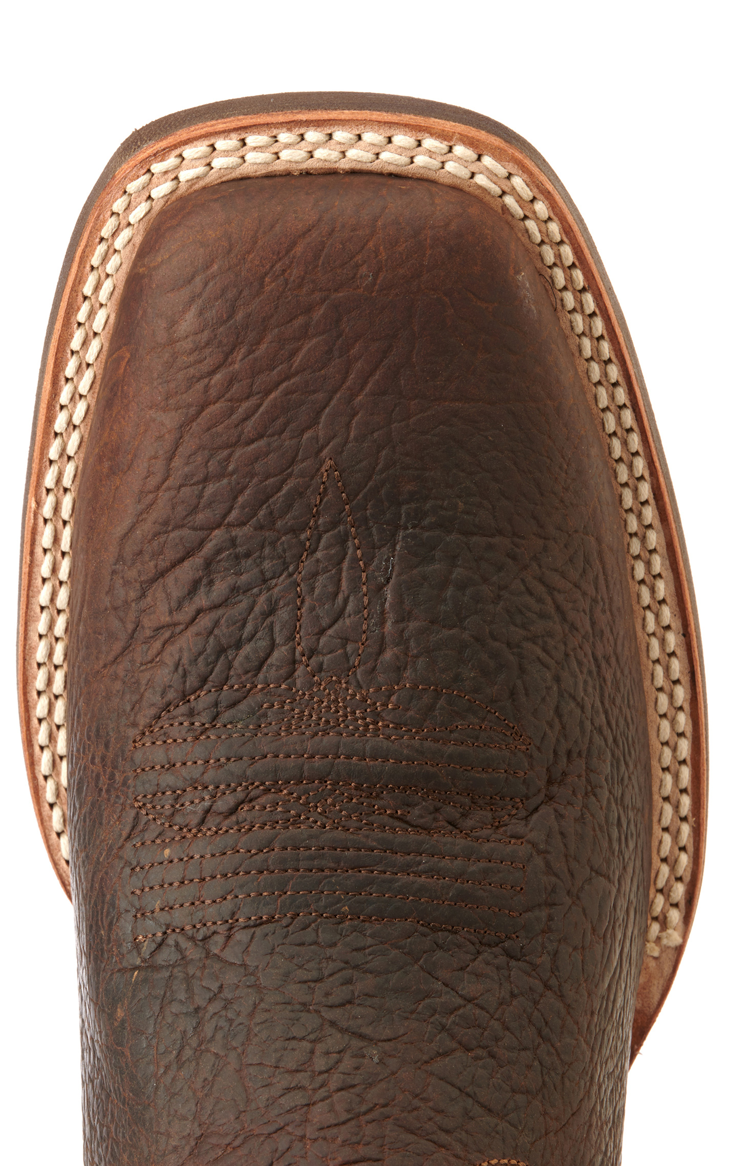 Durango Men's Rebel Pro Brown and Tan Wide Square Toe Cowboy Boots - Image 1