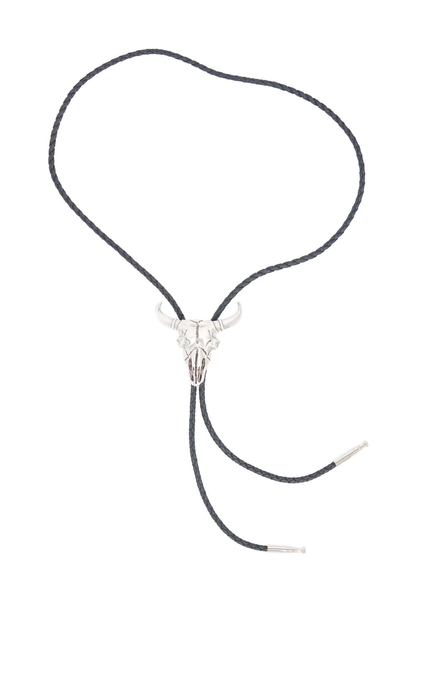 M&F Western Men's Steer Skull Bolo - Image 1