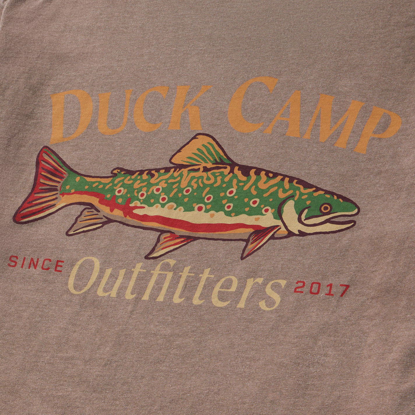 Duck Camp Men's Pin Oak Outfitter Logo T-Shirt - Image 1
