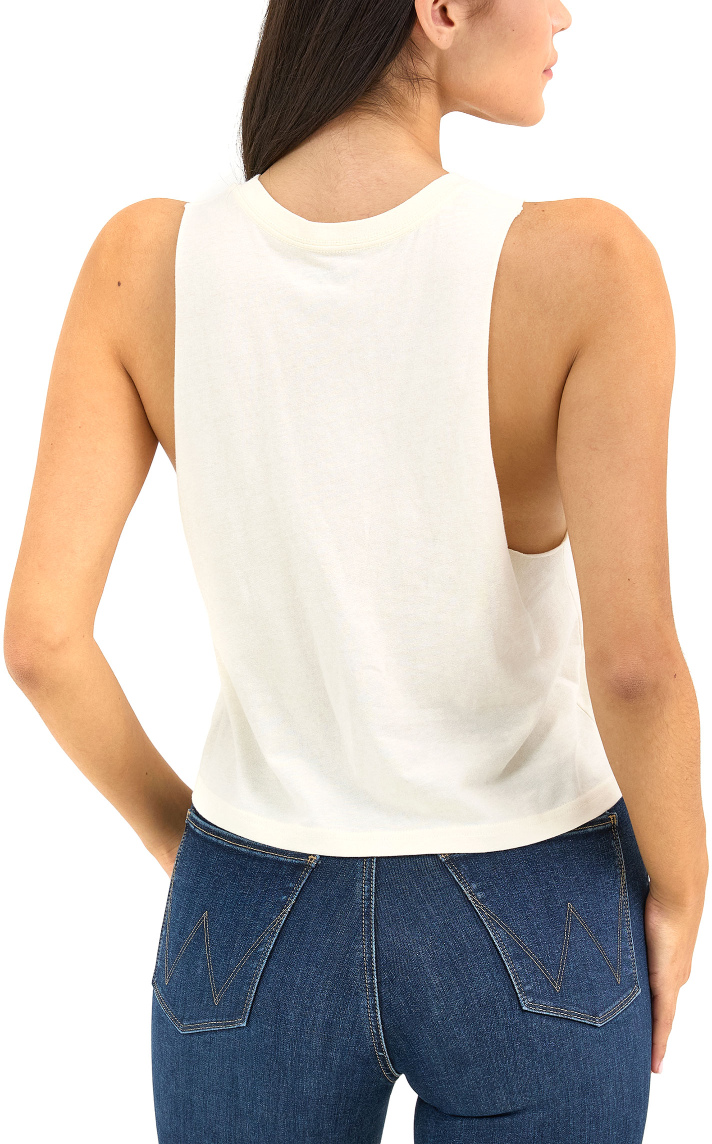 Wrangler Retro Women's White Phoenix Graphic Tank Top - Image 1