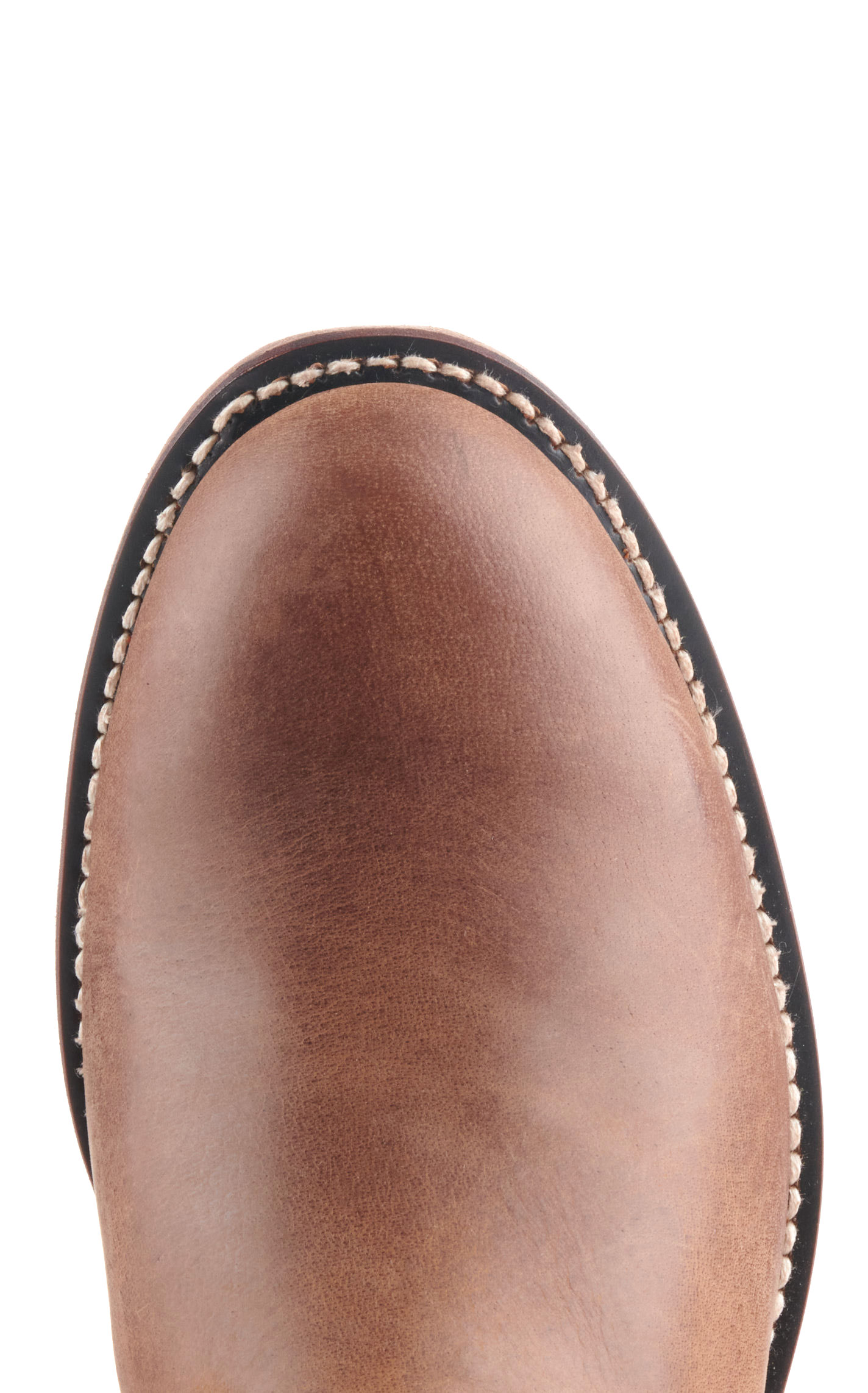 Justin Women's Holland Tan Round Toe Roper Cowboy Boots - Image 1