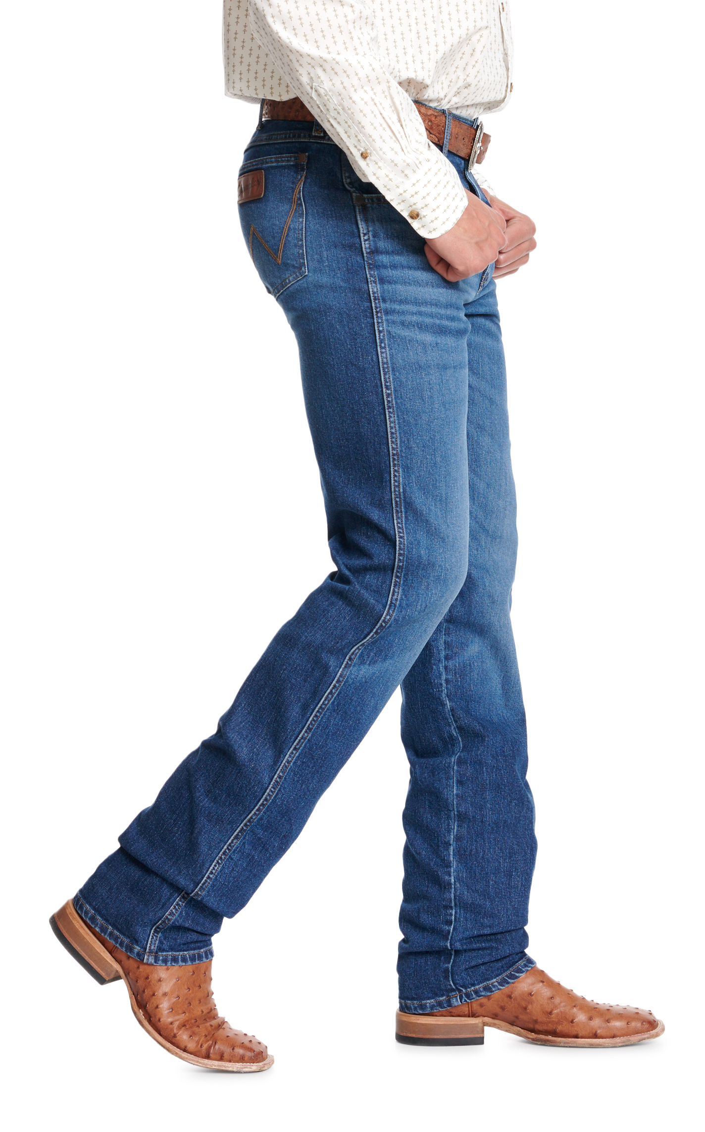 Wrangler Retro Men's Maverick 88 Dark Wash Slim Straight Leg Jeans - Image 1