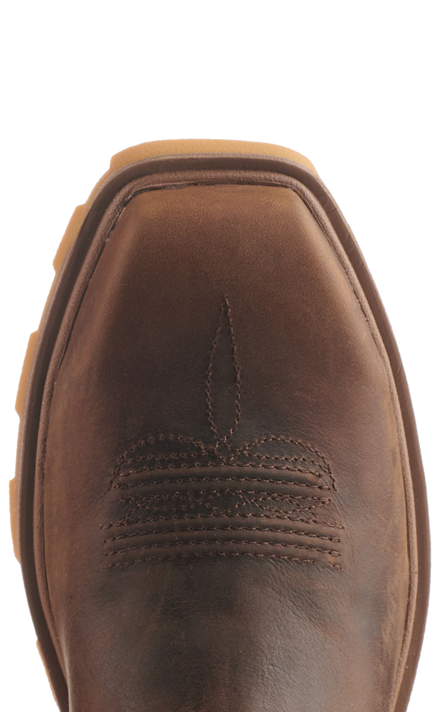 Twisted X Men's Brown and Dark Blue with Cross UltraLite X Wide Square Nano Composite Toe Work Boots - Image 1