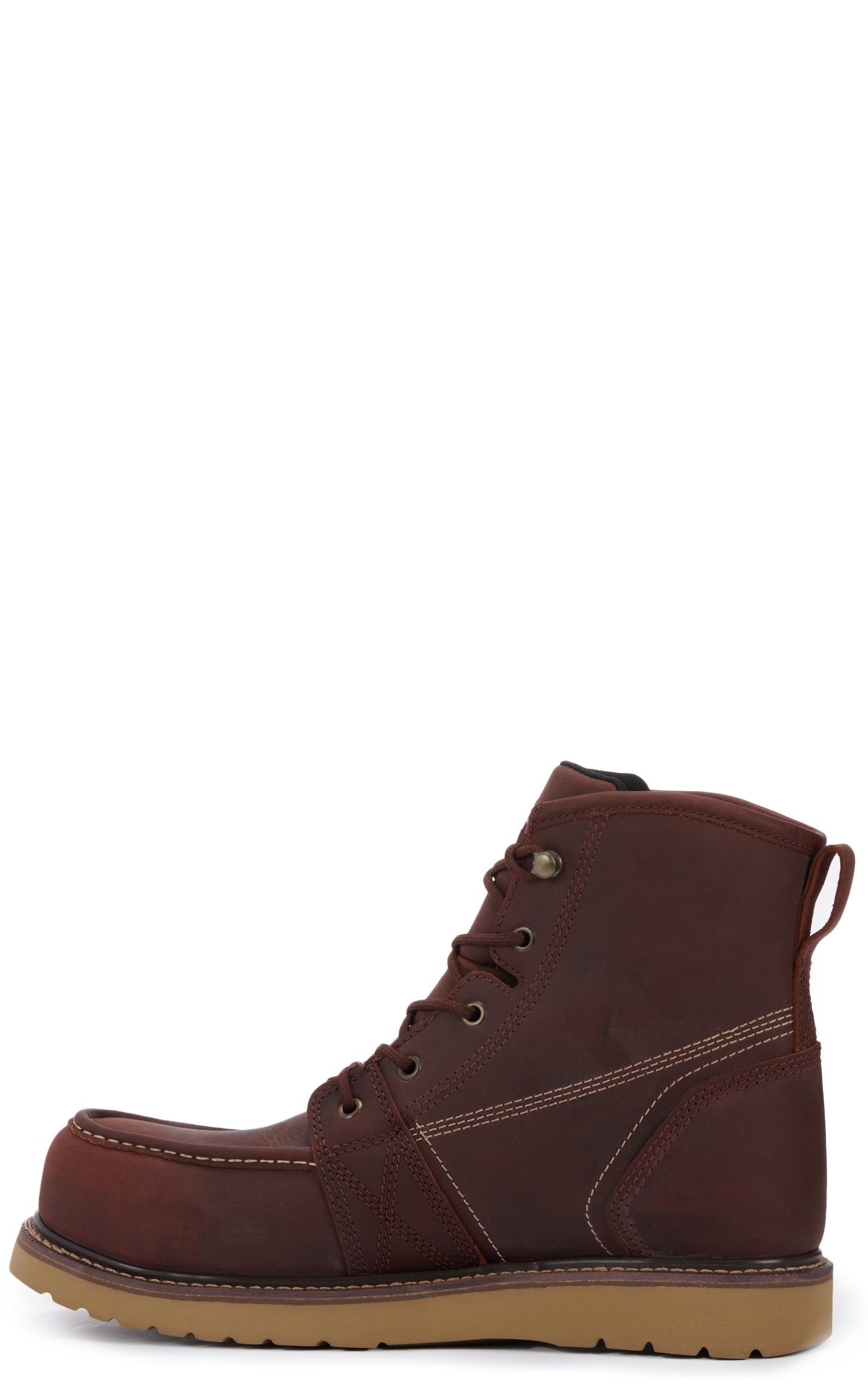 Ariat Men's Rebar Rusted Copper Wedge Waterproof Moc Composite Toe Work Boot - Image 1
