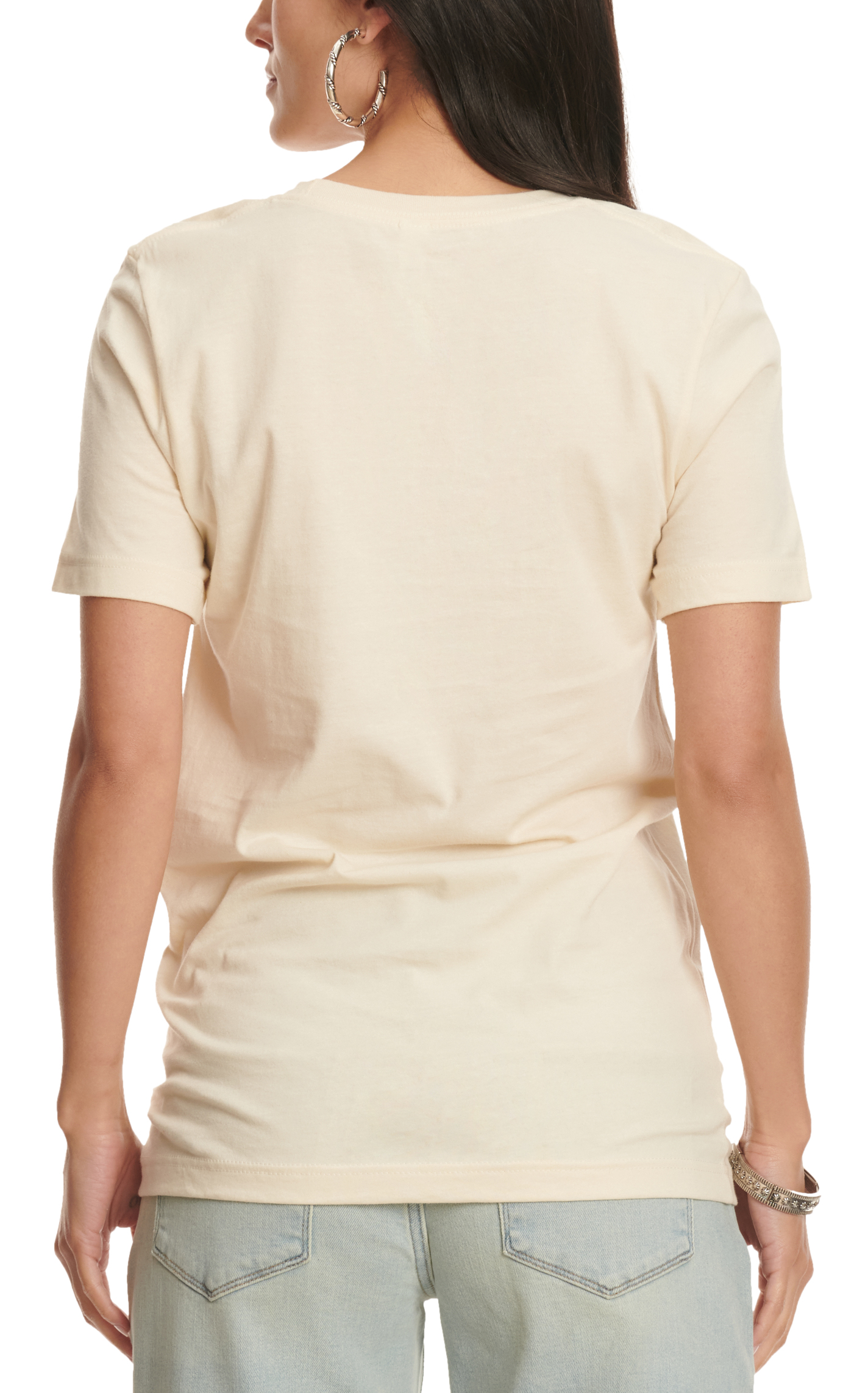 XOXOart & Co Women's Bone Colorful Western Matchbook Graphic T-Shirt - Image 1