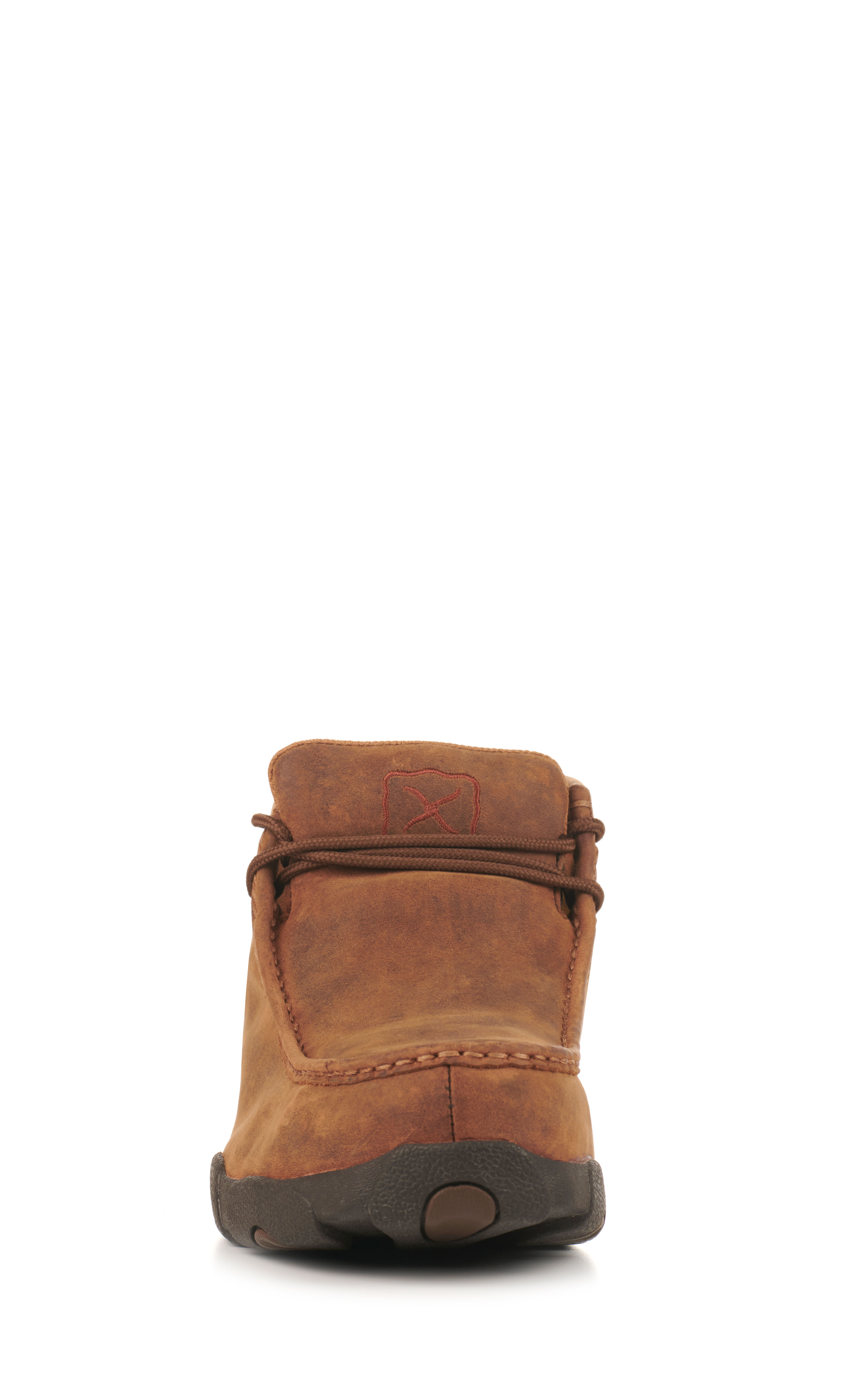 Twisted X Men's Brown MetGuard Round Moc Steel Toe Lace Up Work Shoe - Image 1