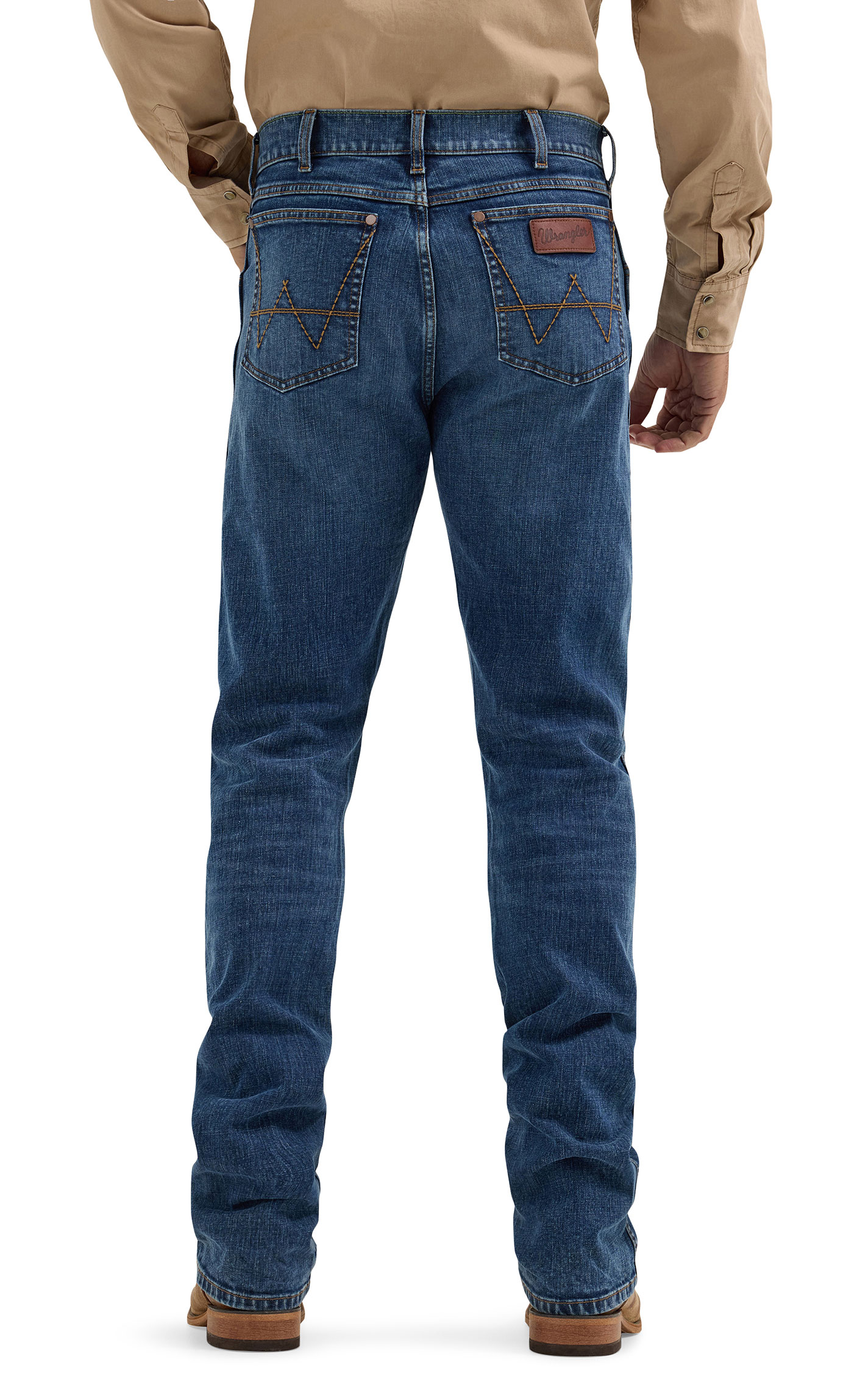 Wrangler Retro Men's 88 Dark Blue Slim Straight Leg Jeans - Image 1