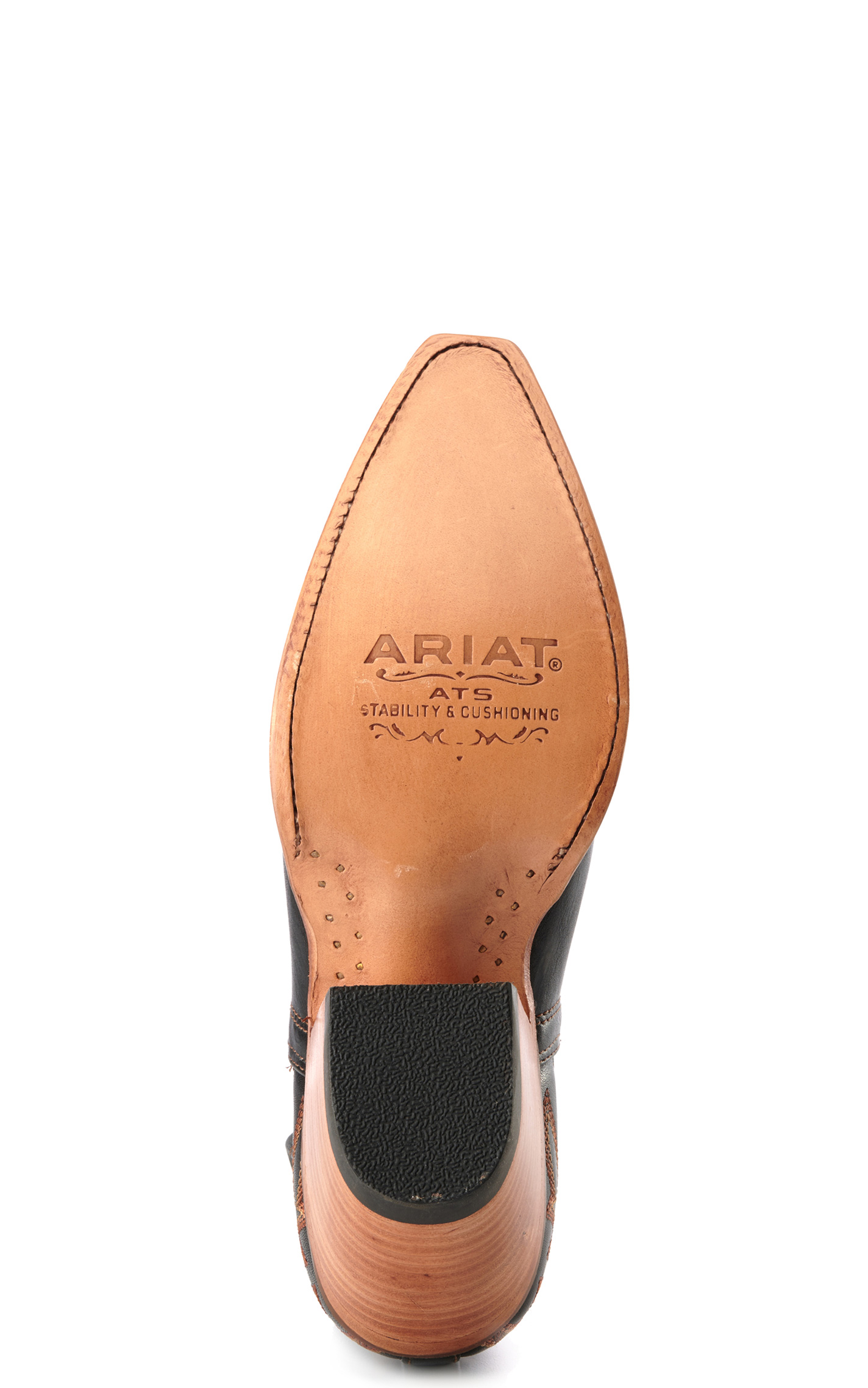 Ariat Women's Dixon Black Snip Toe Cowboy Booties - Image 1