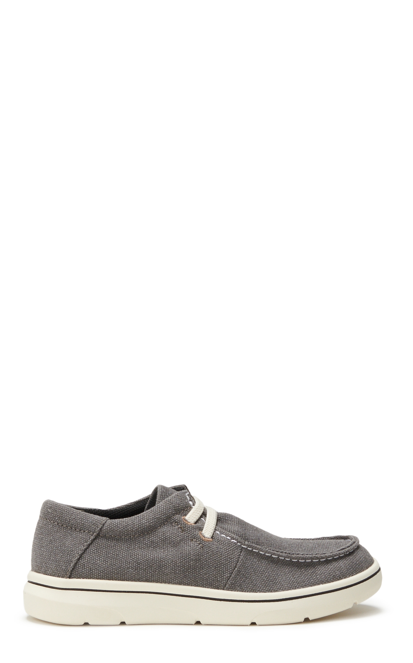 Ariat Youth Hilo Washed Black Canvas Lace Up Casual Shoes - Image 1
