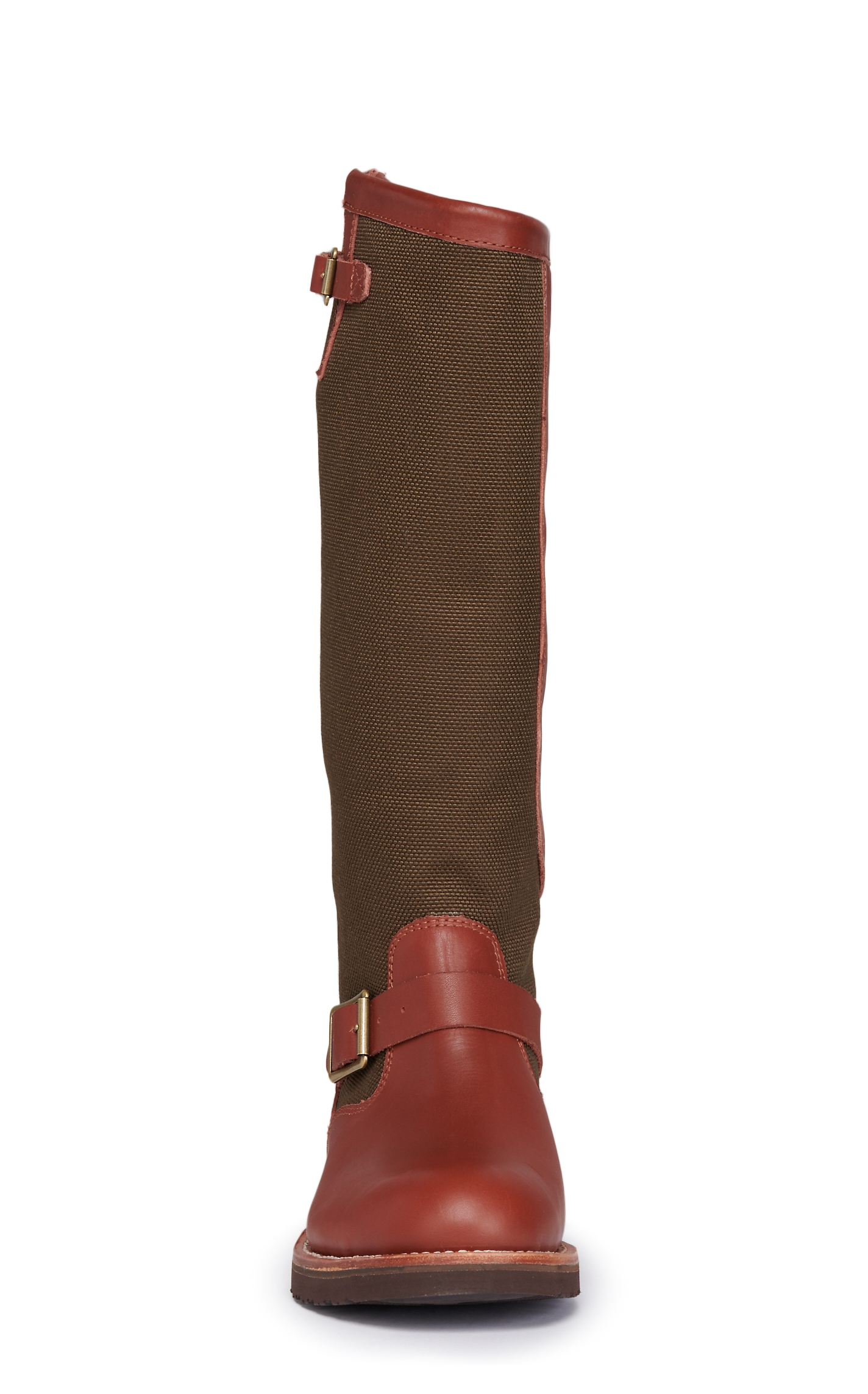 Chippewa Men's Descaro Oro Russet Brown & Espresso Round Toe Snake Boots - Image 1