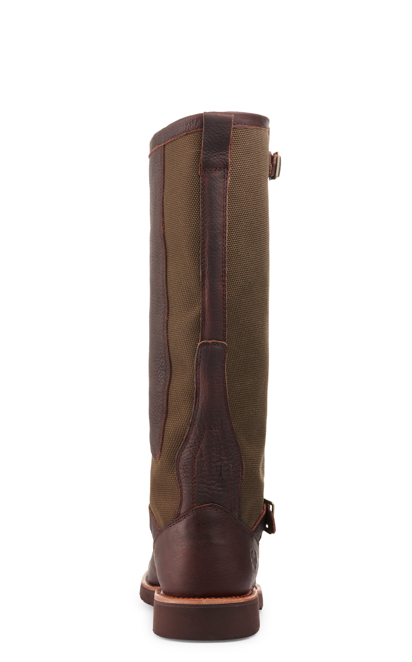 Chippewa Men's Brome Dark Brown and Green Waterproof Round Toe Snake Boot - Image 1