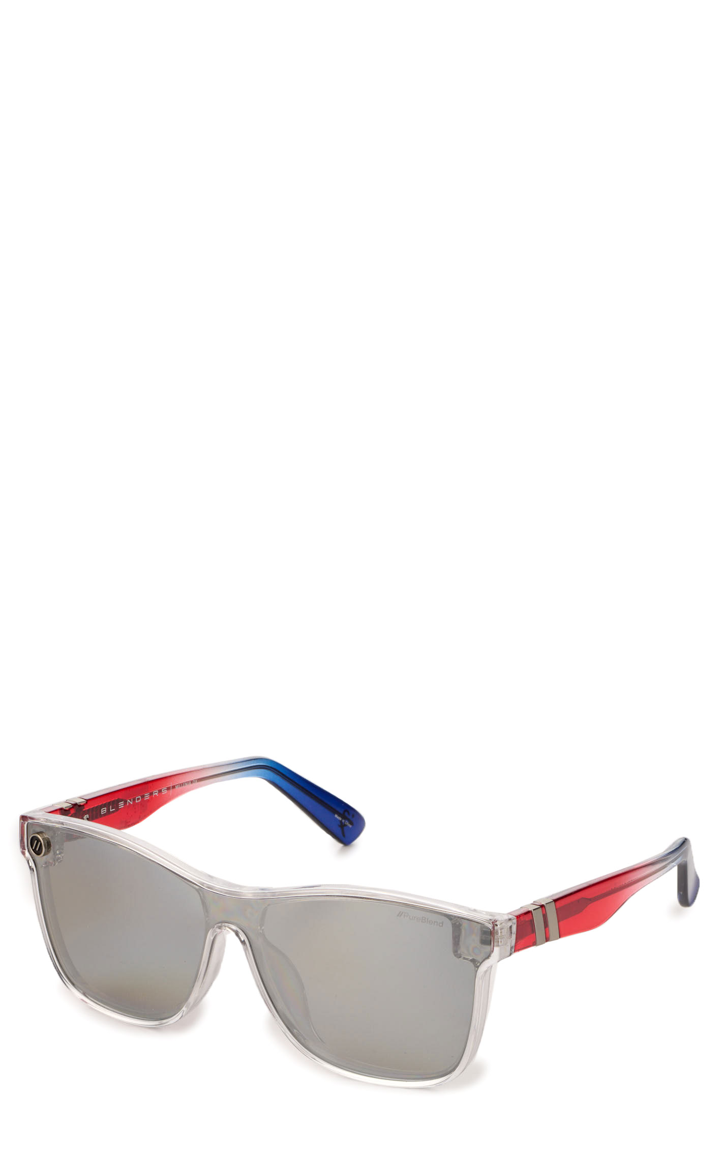 Blenders Eyewear Millenia X2 Pro American Icon Red White & Blue Crystal Sunglasses - Image 1