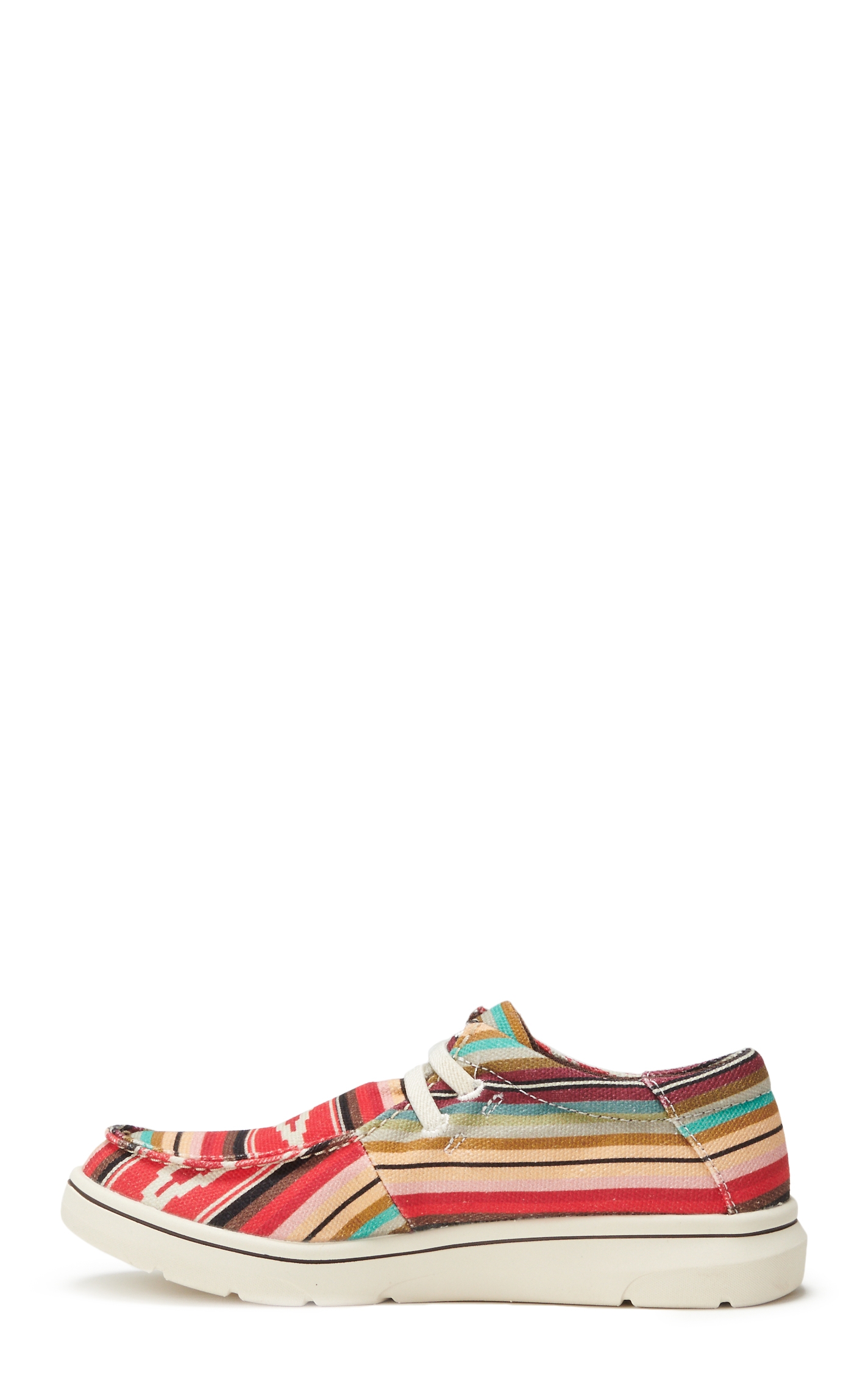 Ariat Youth Hilo Serape Print Canvas Lace Up Casual Shoes - Image 1